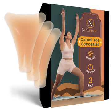 Camel Toe Concealer | Seamless Camel Toe Hider, Anti Camel Toe Cover Silicone Insert, No Camel Toe Nia Vertue uk supplements