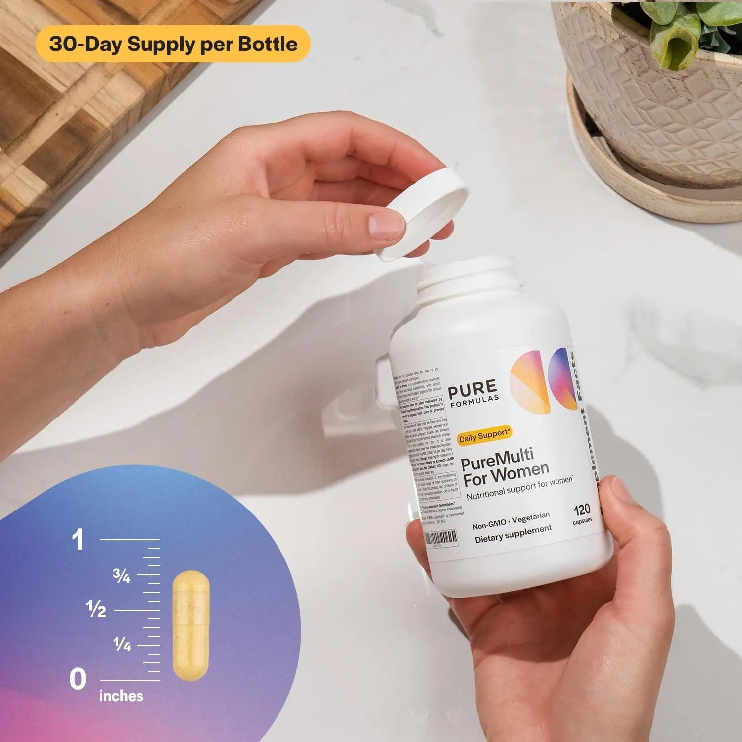 PureFormulas PureMulti for Women - Comprehensive Multivitamin for Women with Essential Nutrients and Herbal Support Womens Daily Multivitamins PureFormulas uk supplements