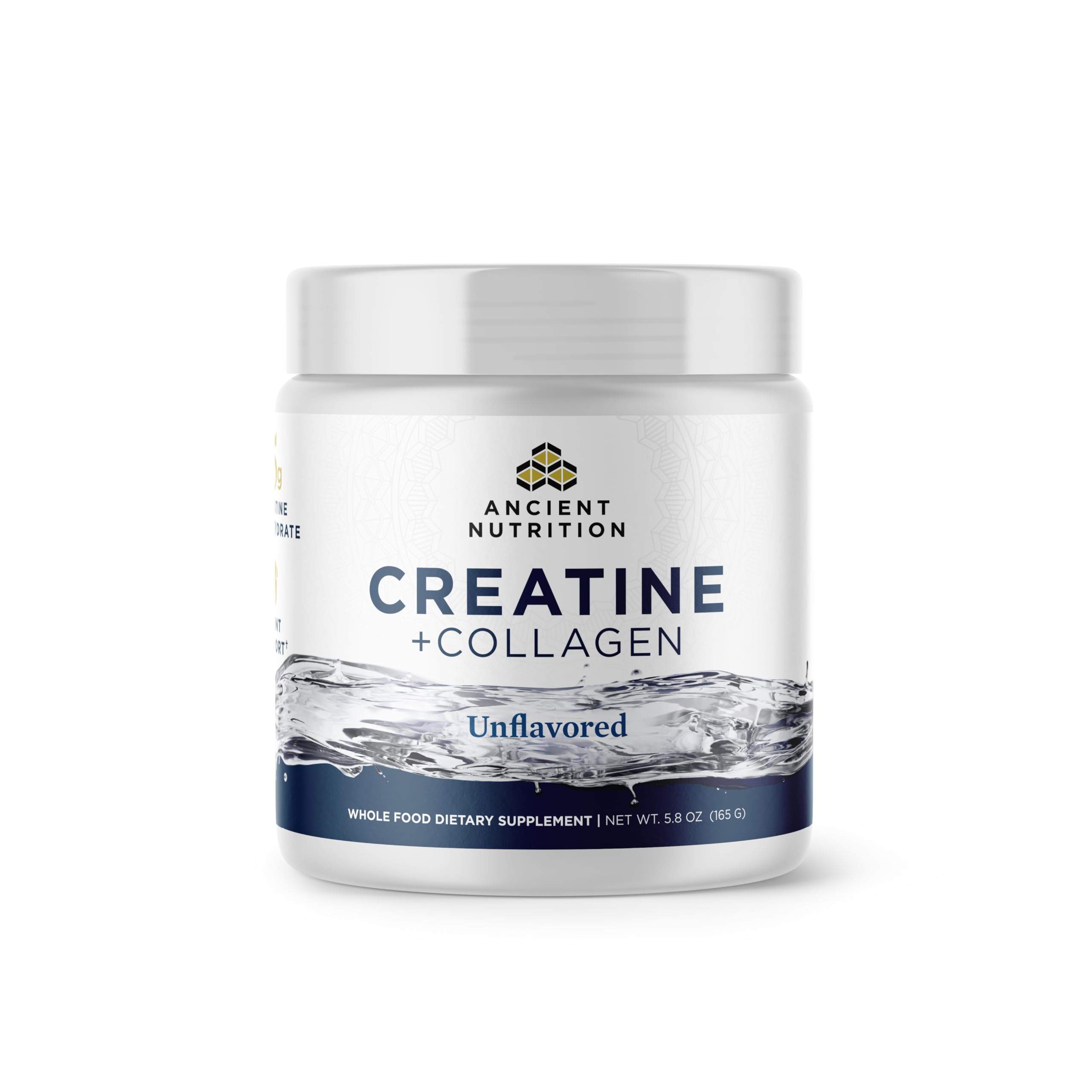 Ancient Nutrition Creatine + Collagen – Muscle Strength, Lean Body Mass, Joint Comfort & Cognitive Support – Includes 5g Creatine Monohydrate for Women, 30 Servings Ancient Nutrition uk supplements