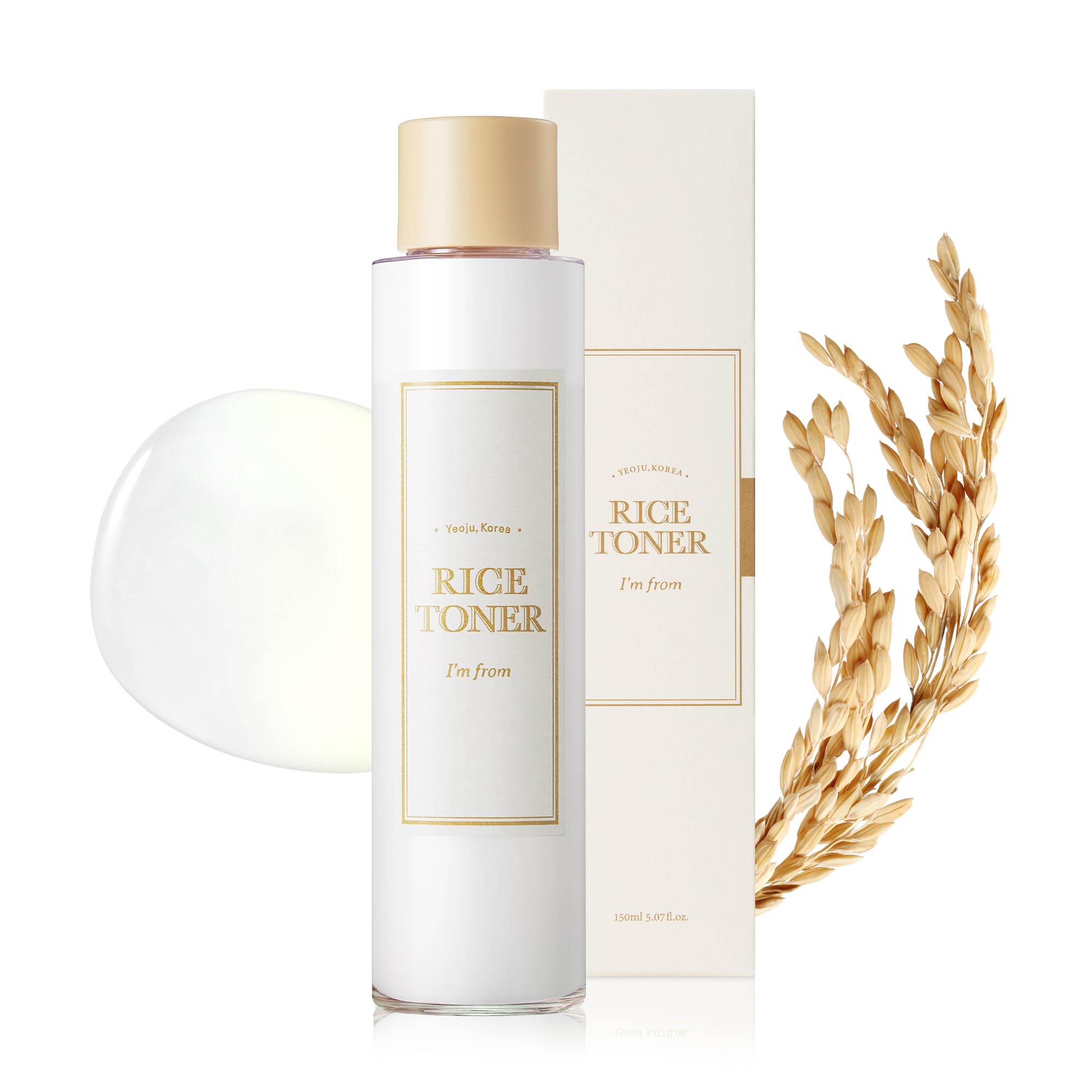 I'm From Rice Toner, 77.78% Rice Extract from Korea, Glow Essence with Niacinamide I'm from uk supplements