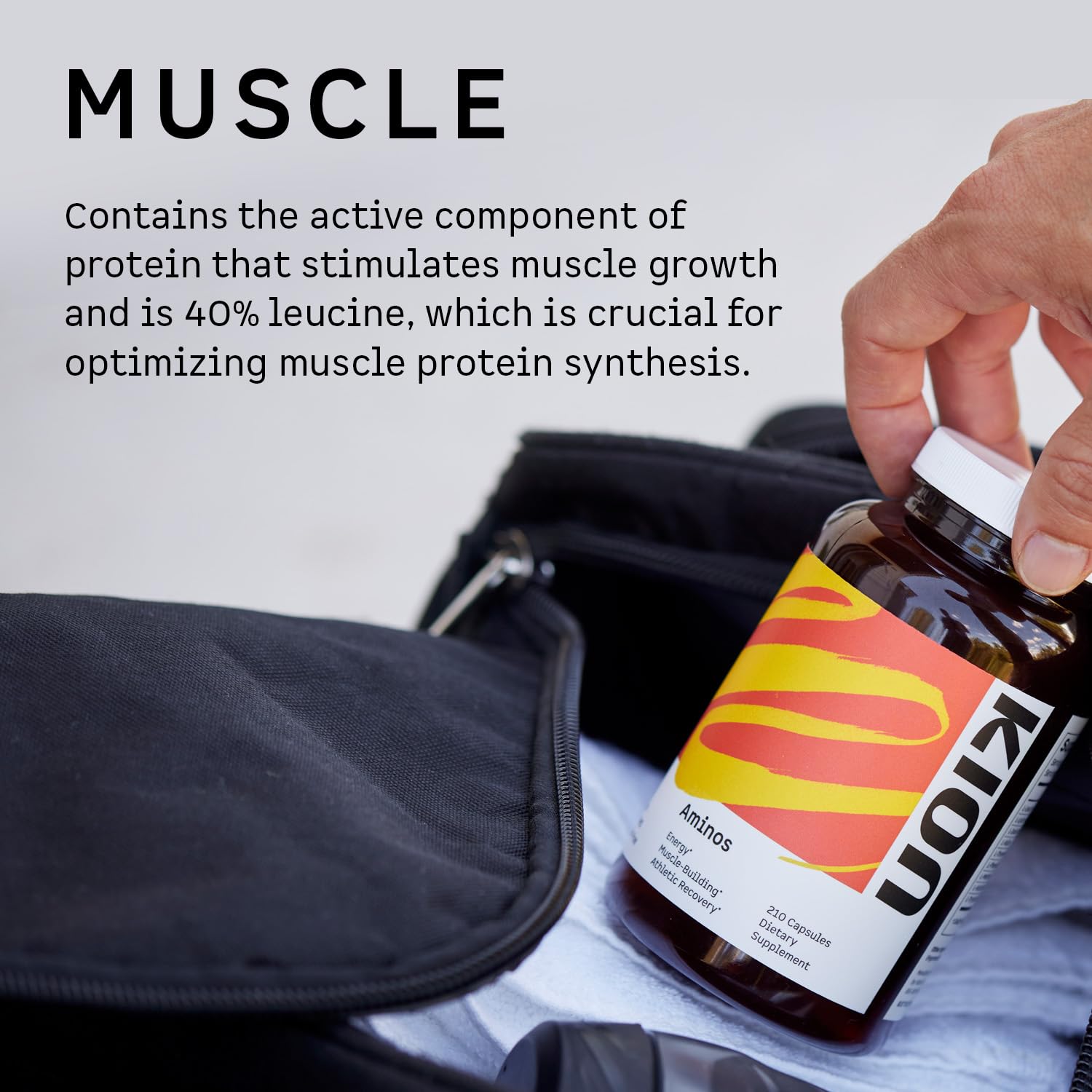 Kion Aminos Essential Amino Acids Capsules | The Building Blocks for Muscle Recovery, Reduced Cravings, Better Cognition, Immunity, and More | 30 Servings Kion uk supplements