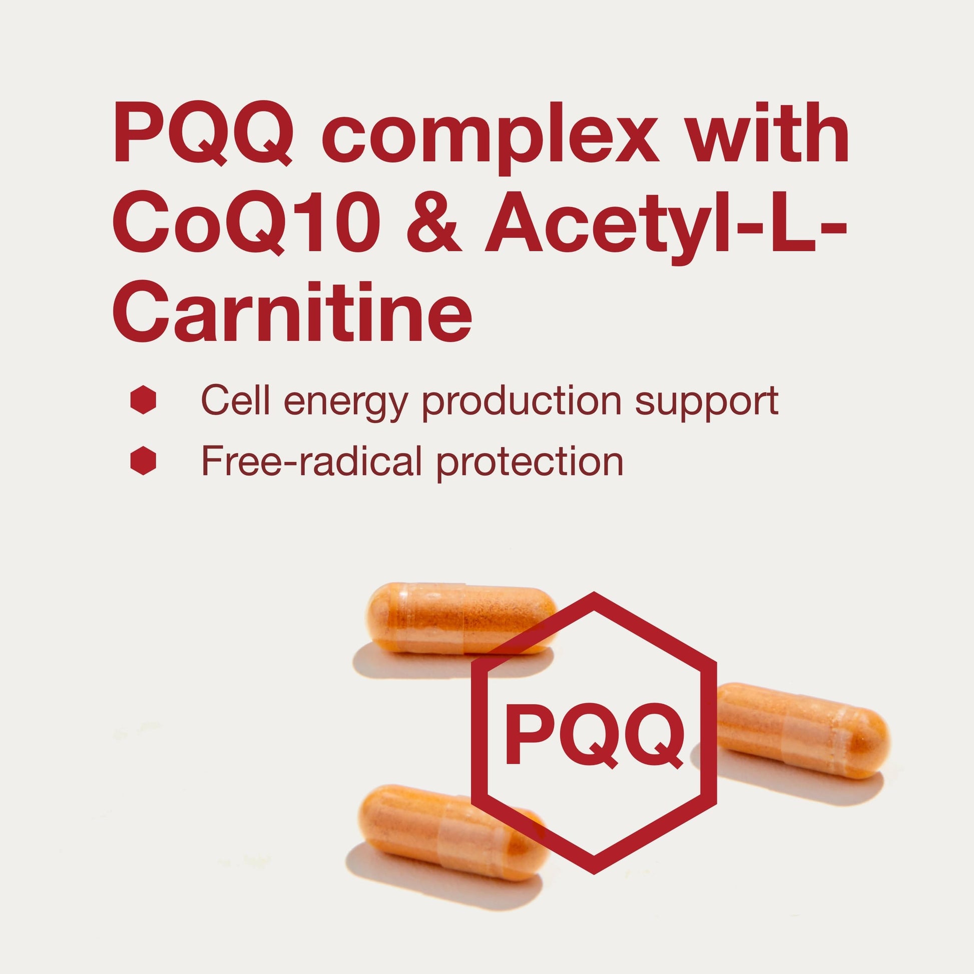 PROTOCOL FOR LIFE BALANCE PQQ Complex - Mitochondrial Health - with CoQ10 & L Carnitine - B Vitamin - Supplement for Energy - 30 Veg Caps PROTOCOL FOR LIFE BALANCE uk supplements