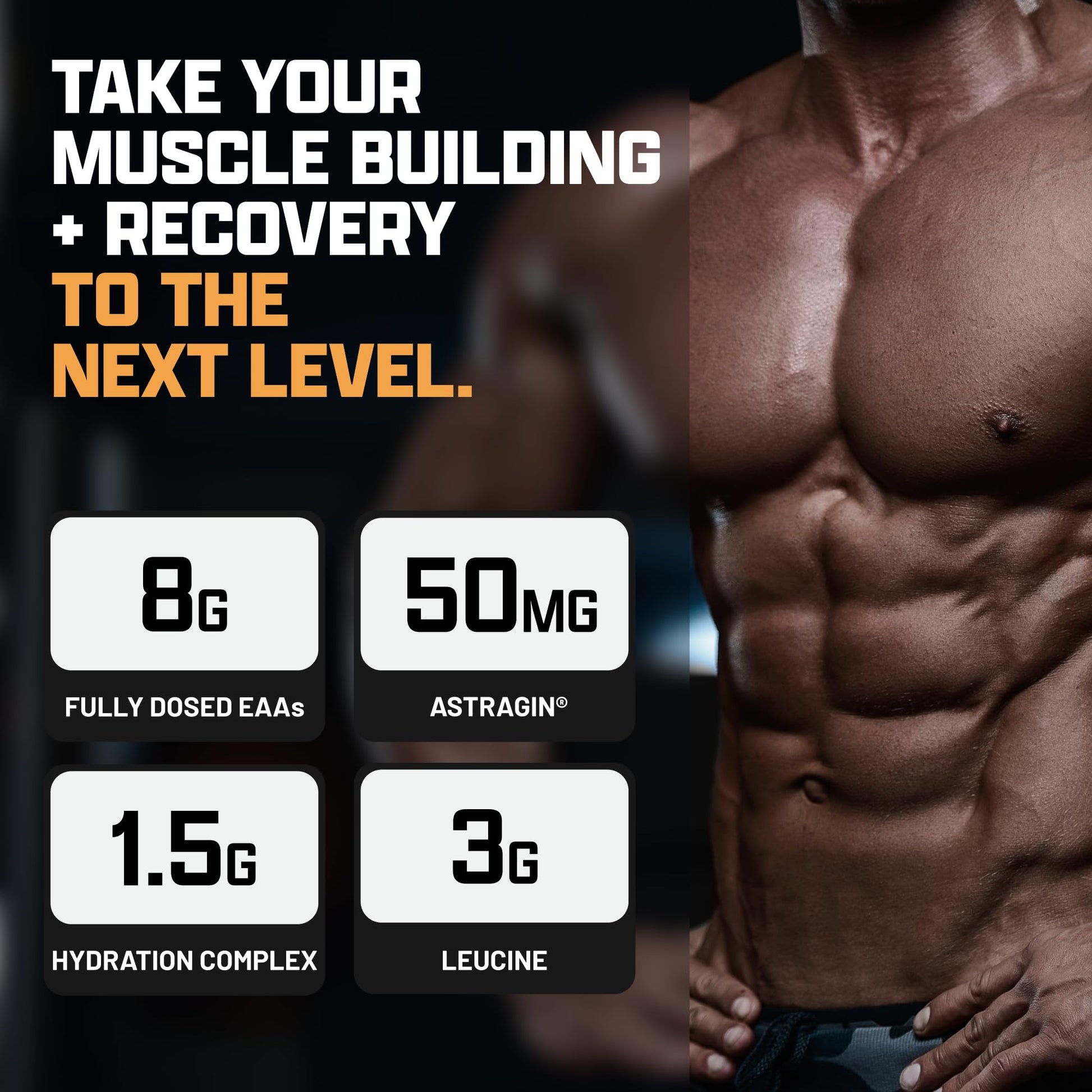 Nutrex Research EAA Hydration | EAAs + BCAA Powder | Muscle Recovery, Strength, Muscle Building, Endurance | 8G Essential Amino Acids + Electrolytes | 30 Servings It's Mango Time Nutrex Research uk supplements