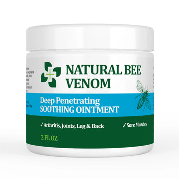 PIBIOOMAP Bee Venom Serum Joint & Muscle & Bone Cream, Pure Natural Ingredients, Fast Acting, Relief Back, Shoulder, Back, Neck, Hands, Elbows, Feet, Leg, Knees, Ankle, for Adults, Elderly PIBIOOMAP uk supplements