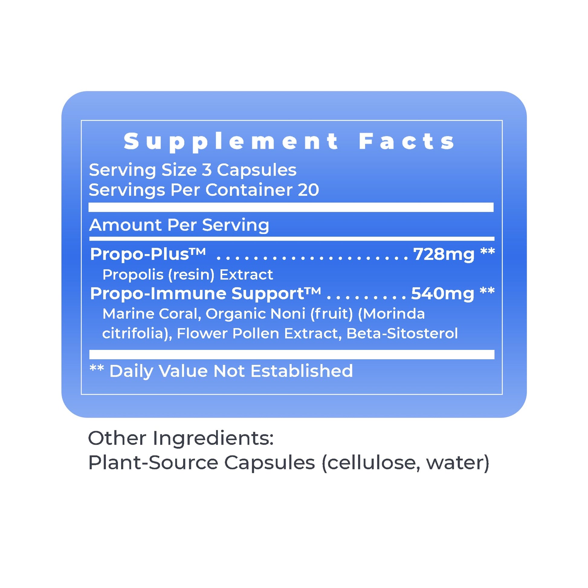 Premier Research Labs Propolis Immune - Bee Propolis Capsules, Bee Pollen Supplement, Propolis Extract Pills for Women & Men, Promotes Immune Health - 60 Vegetarian Capsules Premier Research Labs uk supplements