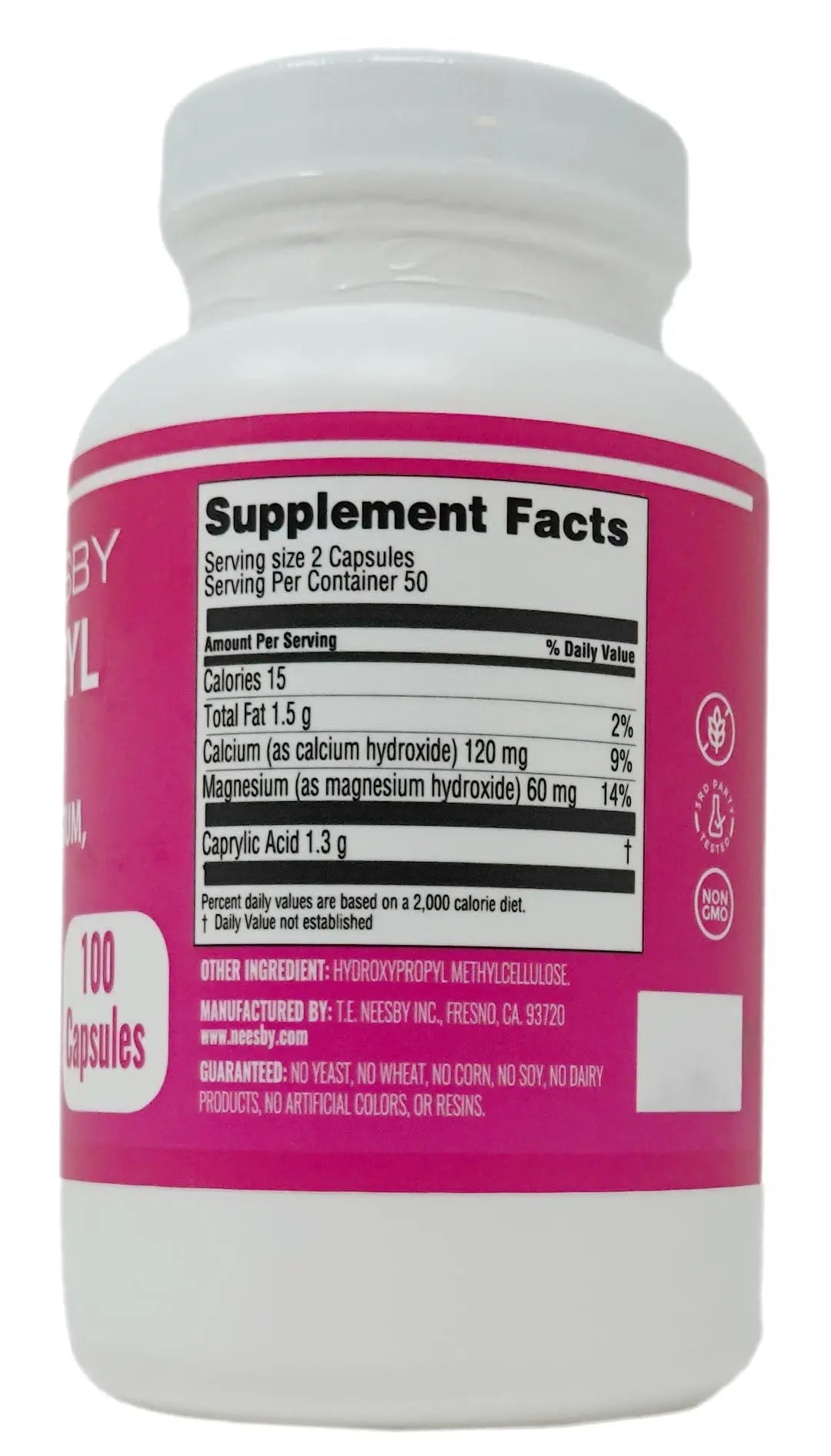 Neesby - Mycopryl 680 100 caps LAURALS uk supplements