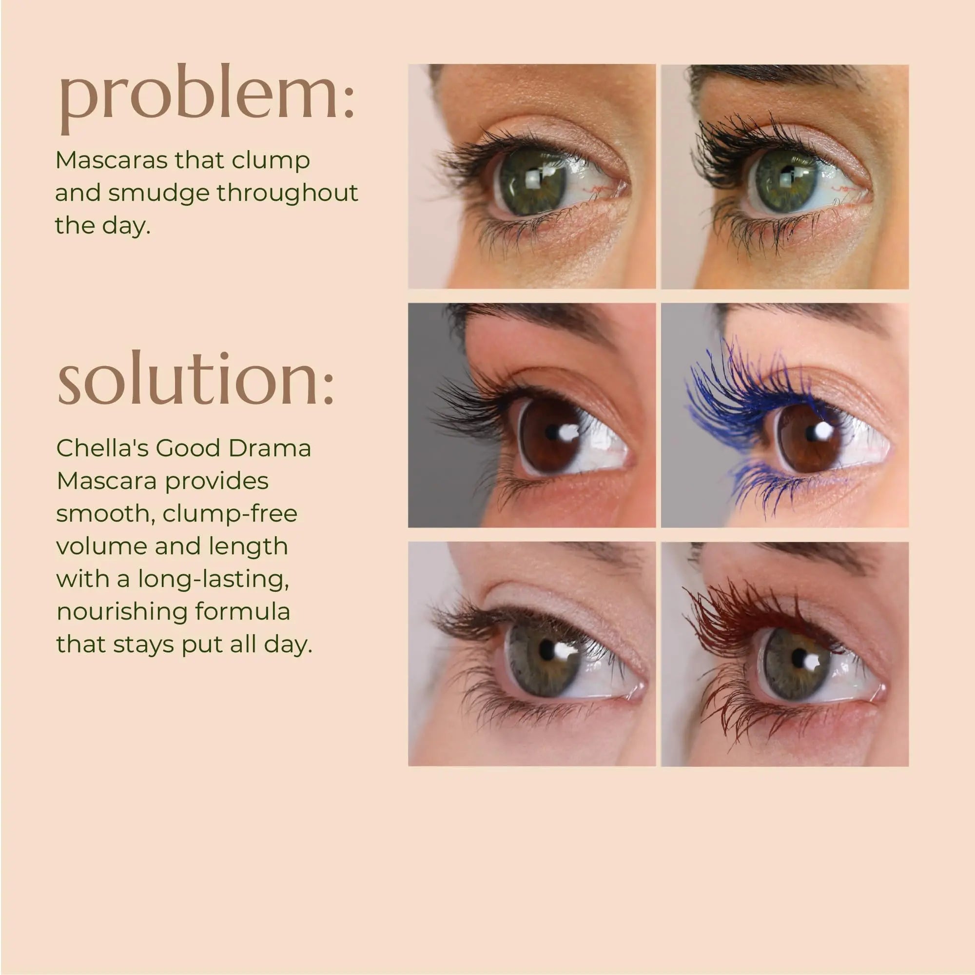 Chella Good Drama Vegan Mascara, 0.33 Fl. Oz (Black) Chella uk supplements