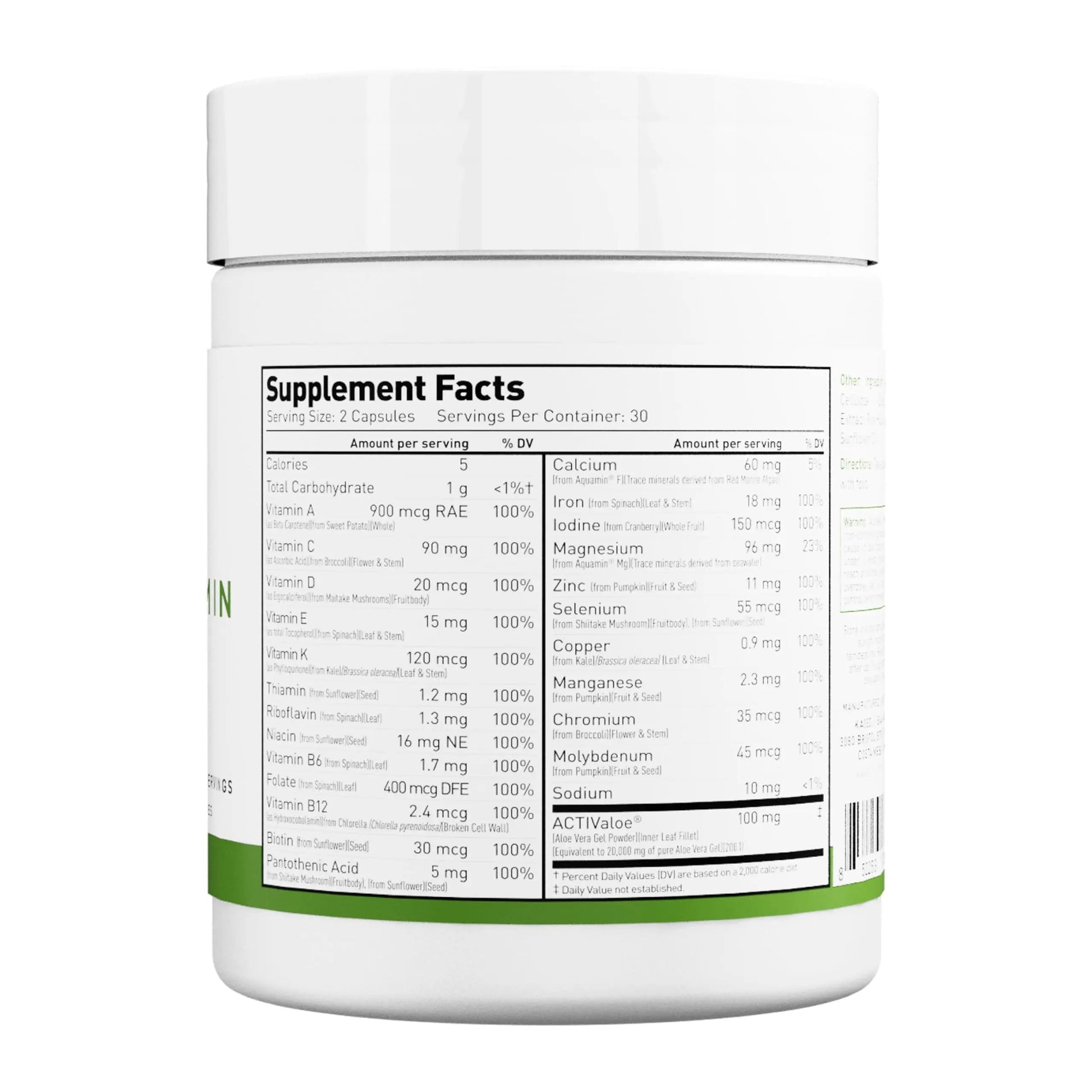 Kaged Multivitamin Capsules | Unflavored | Whole Foods Organic Fruits & Veggies | Plant Based Vegan Multivitamin Kaged uk supplements