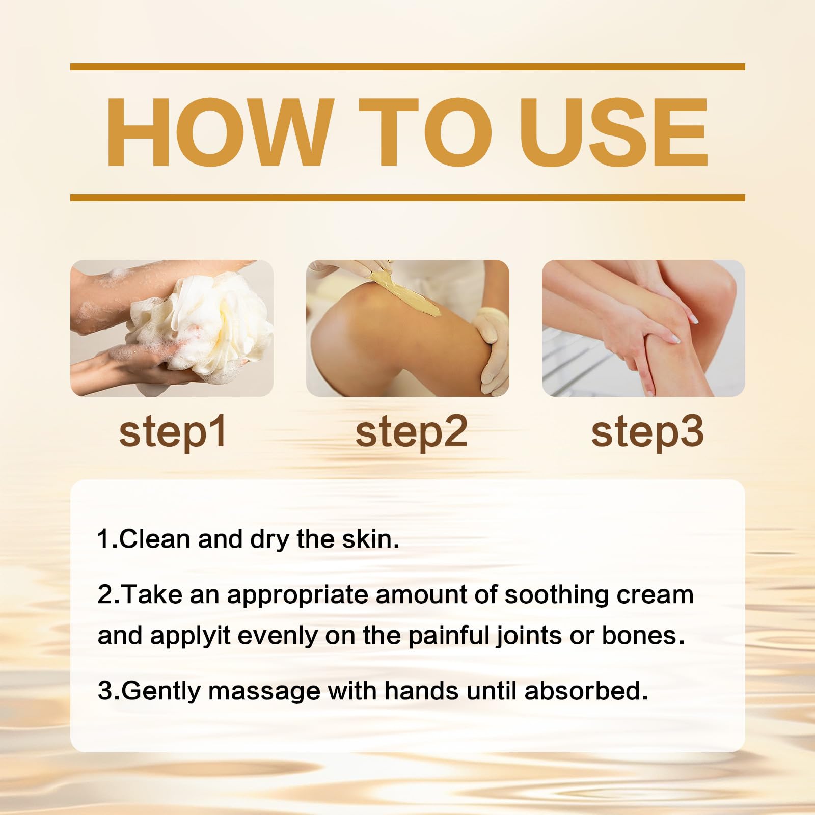 2 Pcs Botulinum Bee Venom Bone Healing Cream,Throughout Release Joint Activities Muscle Relief Massage Gel. Aus Healthcare uk supplements