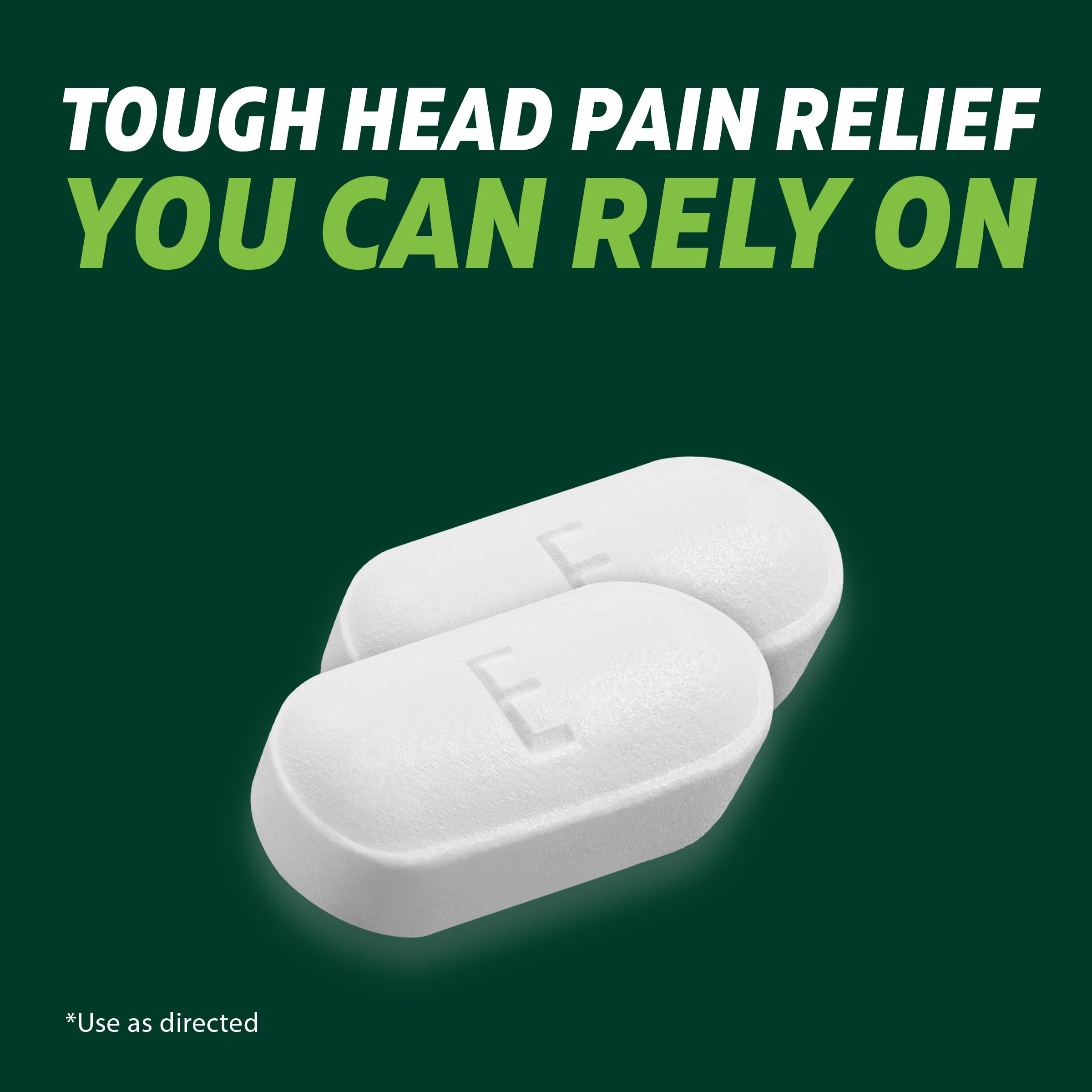 Excedrin Extra Strength Pain Relief Caplets for Headache Relief, Acetaminophen 250mg, Aspirin 250mg, Caffeine 65mg, Pain Reliever, 200 Count Excedrin uk supplements