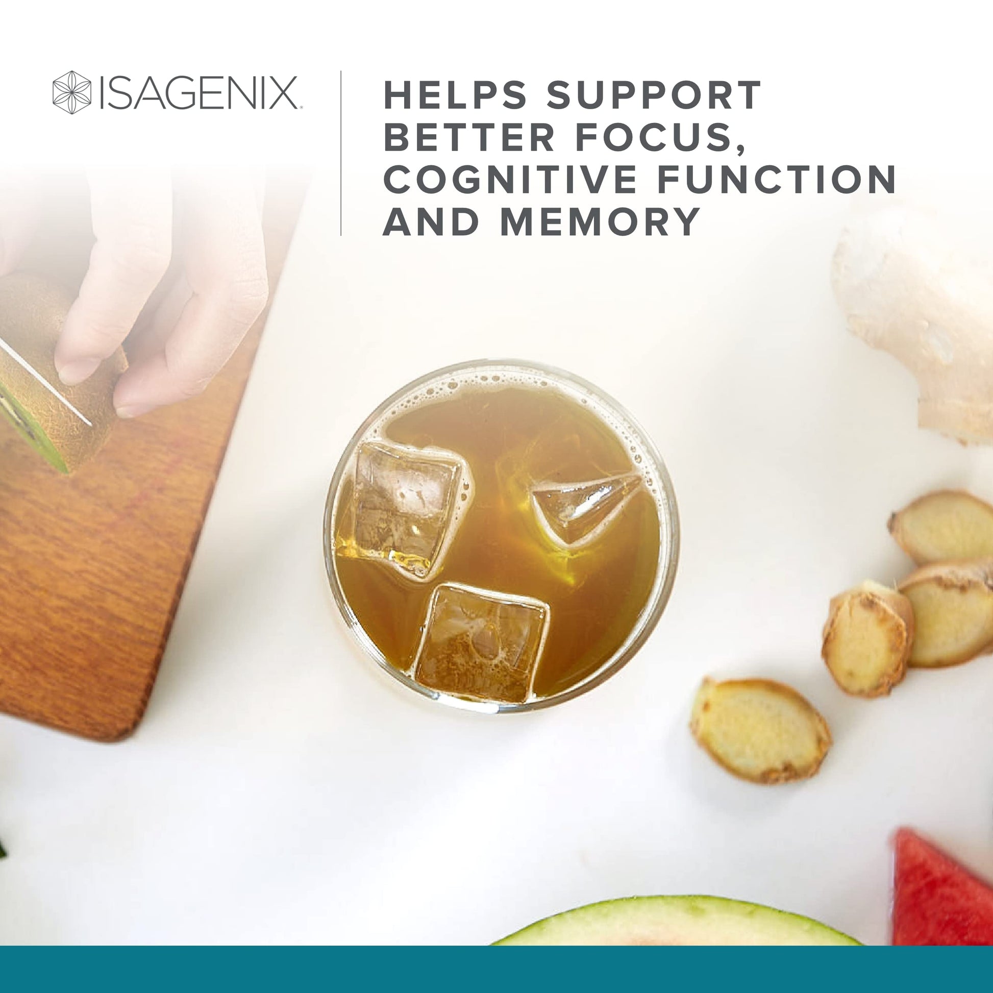 Isagenix Ionix Supreme - Powder Supplement with Vitamin B12 & Niacin - Focus Supplemen Isagenix uk supplements