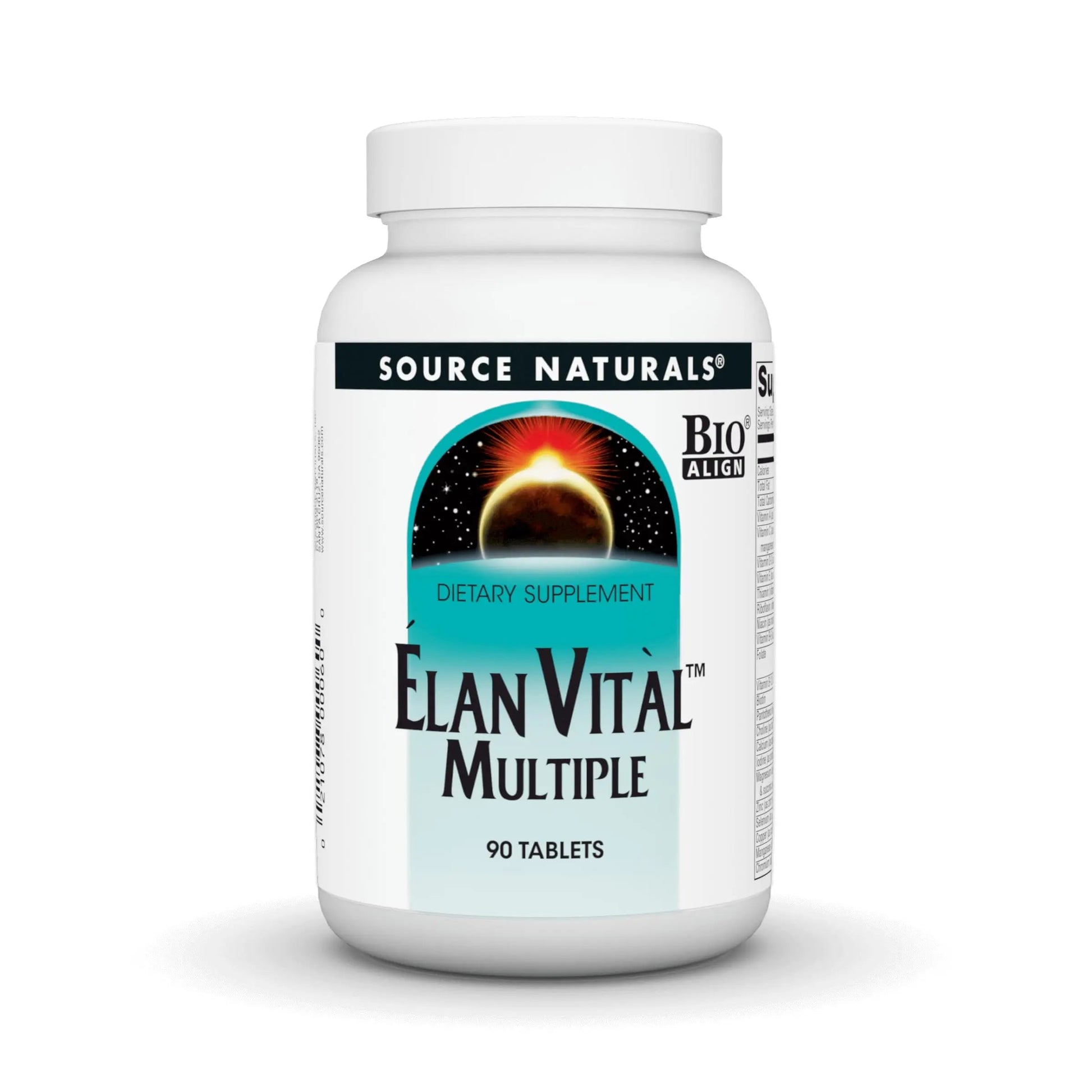 Source Naturals Elan Vital Multiple, for Multiple Body System Support* - 90 Tablets Source Naturals uk supplements