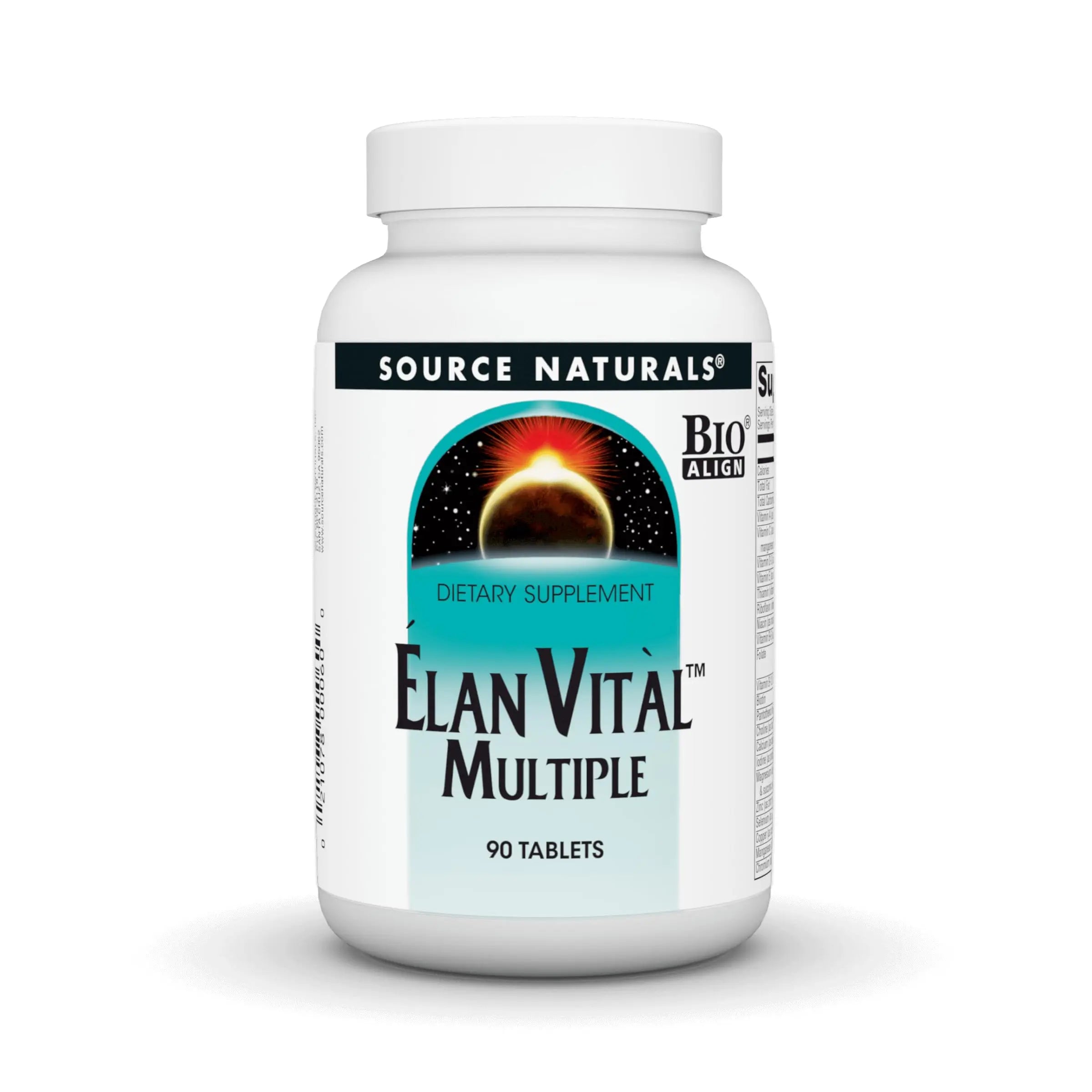 Source Naturals Elan Vital Multiple, for Multiple Body System Support* - 90 Tablets Source Naturals uk supplements