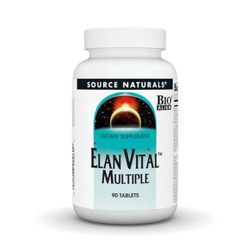 Source Naturals Elan Vital Multiple, for Multiple Body System Support* - 90 Tablets Source Naturals uk supplements