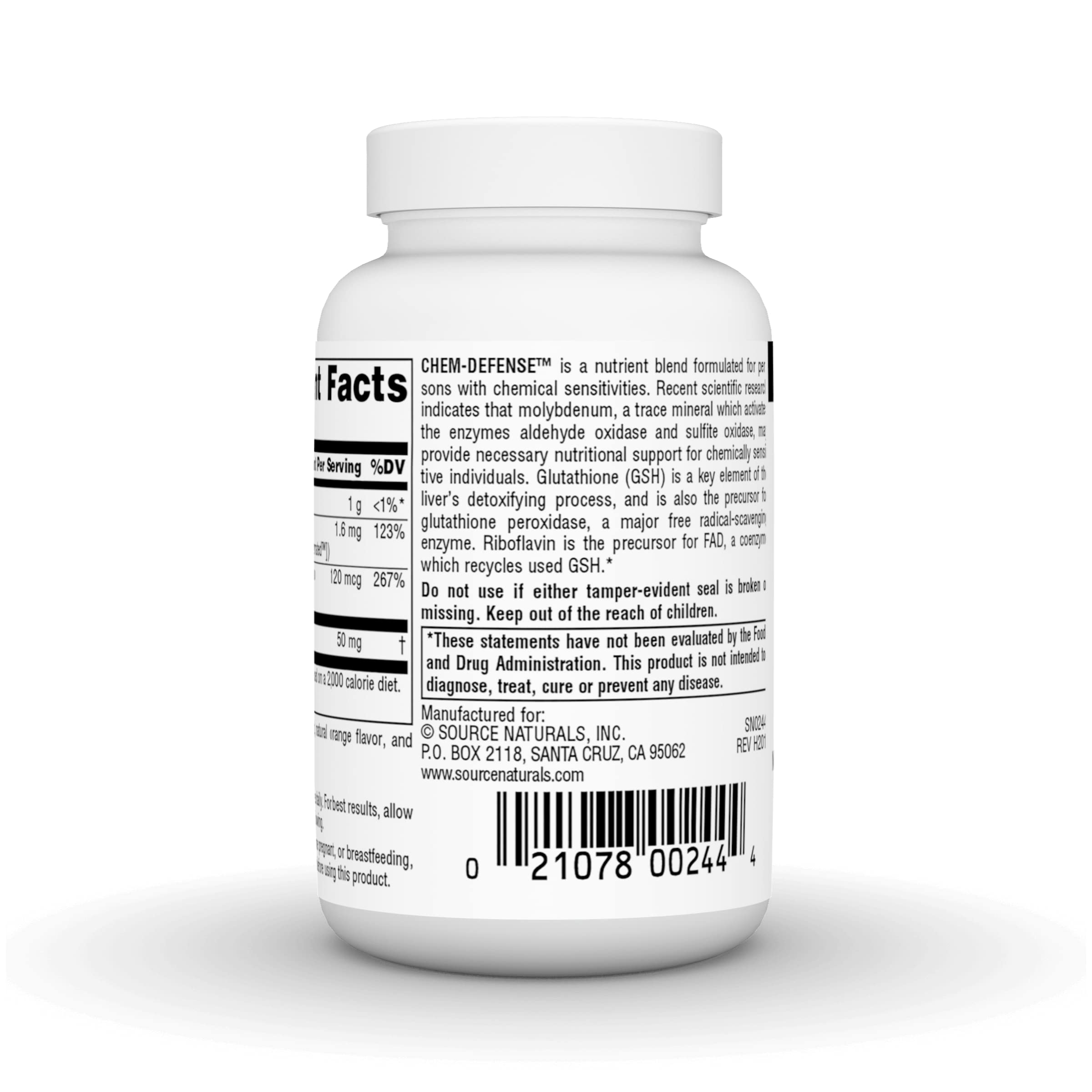 Source Naturals Chem-Defense - 45 Orange Lozenges Source Naturals uk supplements