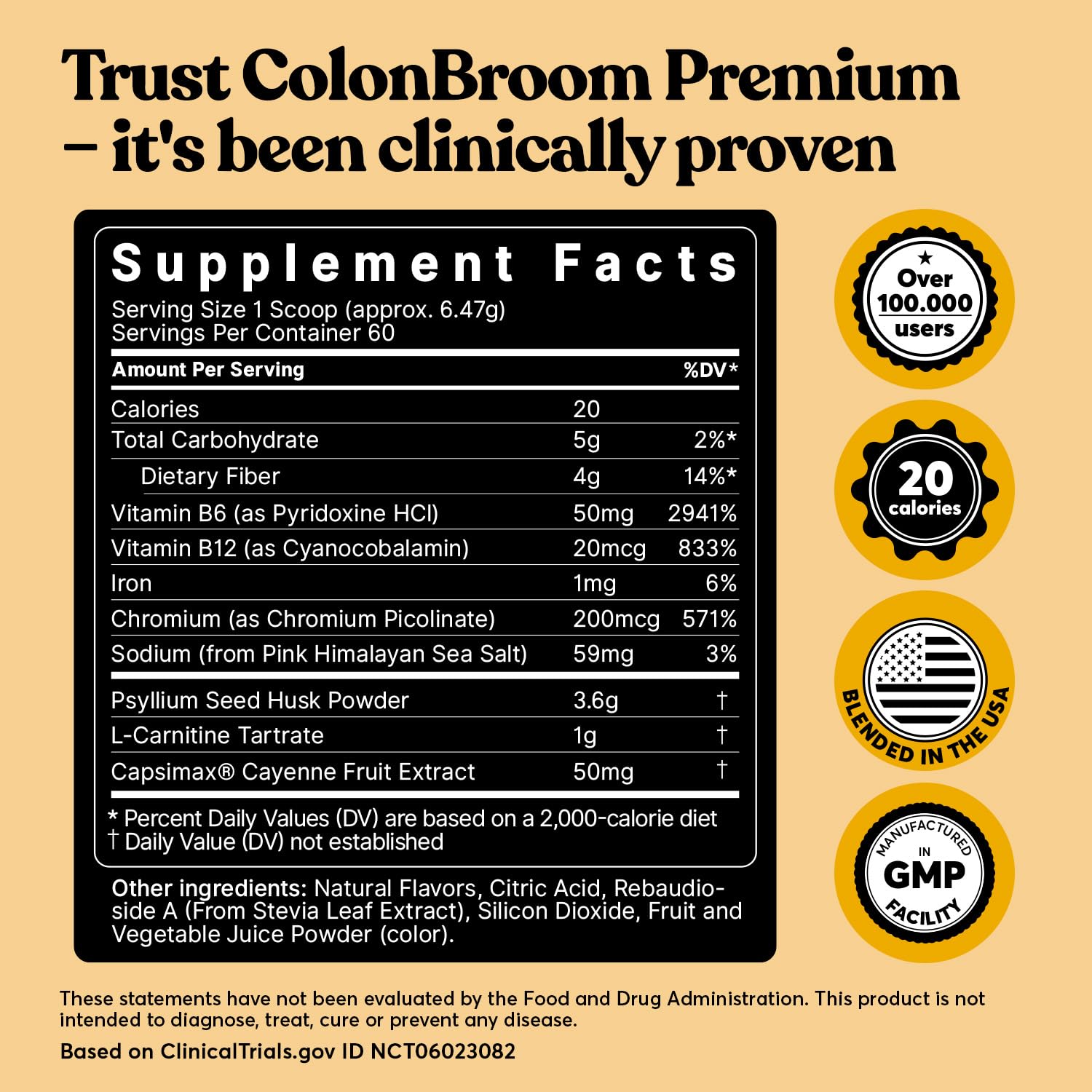 ColonBroom Premium Psyllium Husk Powder (Strawberry, 60 Servings) + Shaker Bottle for Colon Broom Fiber Powder Drink Bundle - Colon Cleanse for Bloating Relief & Gut Health - Fiber Powder Supplement ColonBroom uk supplements