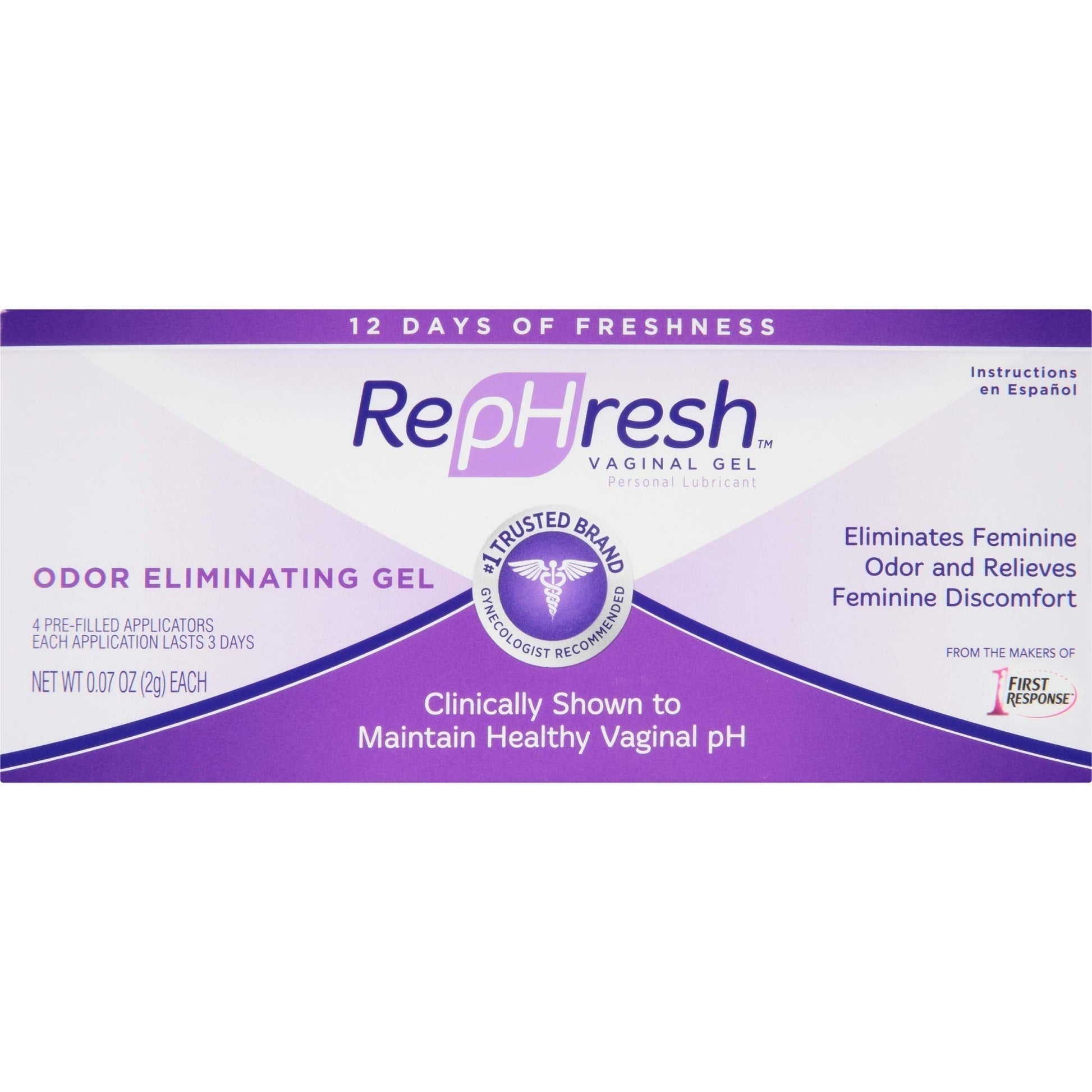 RepHresh Odor Eliminating Vaginal Gel, 4ct (0.07oz) RepHresh uk supplements