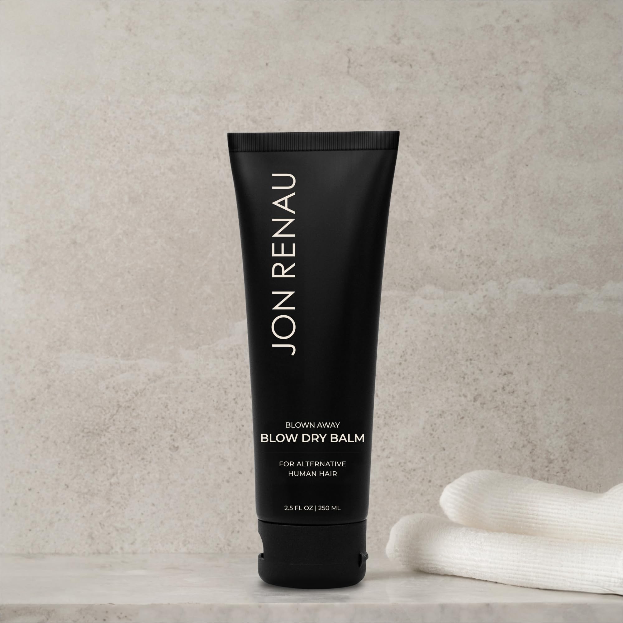 Jon Renau Blown Away Blow Dry Balm for Human Hair Wigs, Shine Enhancing Styling Balm with UV and Color Protection, Lightweight Blow Dry Balm for Human Hair Toppers and Extensions, 2.5 Oz Jon Renau uk supplements