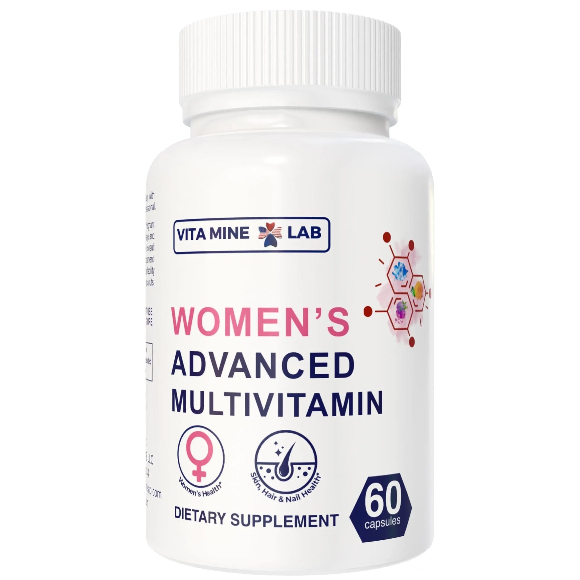 VITA MINE LAB Women's Advanced Multivitamin, Supports Energy, Immune Health & Overall Well-Being, Gluten-Free, Halal VITA MINE LAB uk supplements