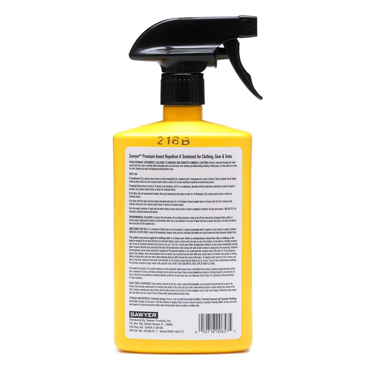 Sawyer Products SP6572 Twin Pack Premium Permethrin Clothing Insect Sawyer Products uk supplements