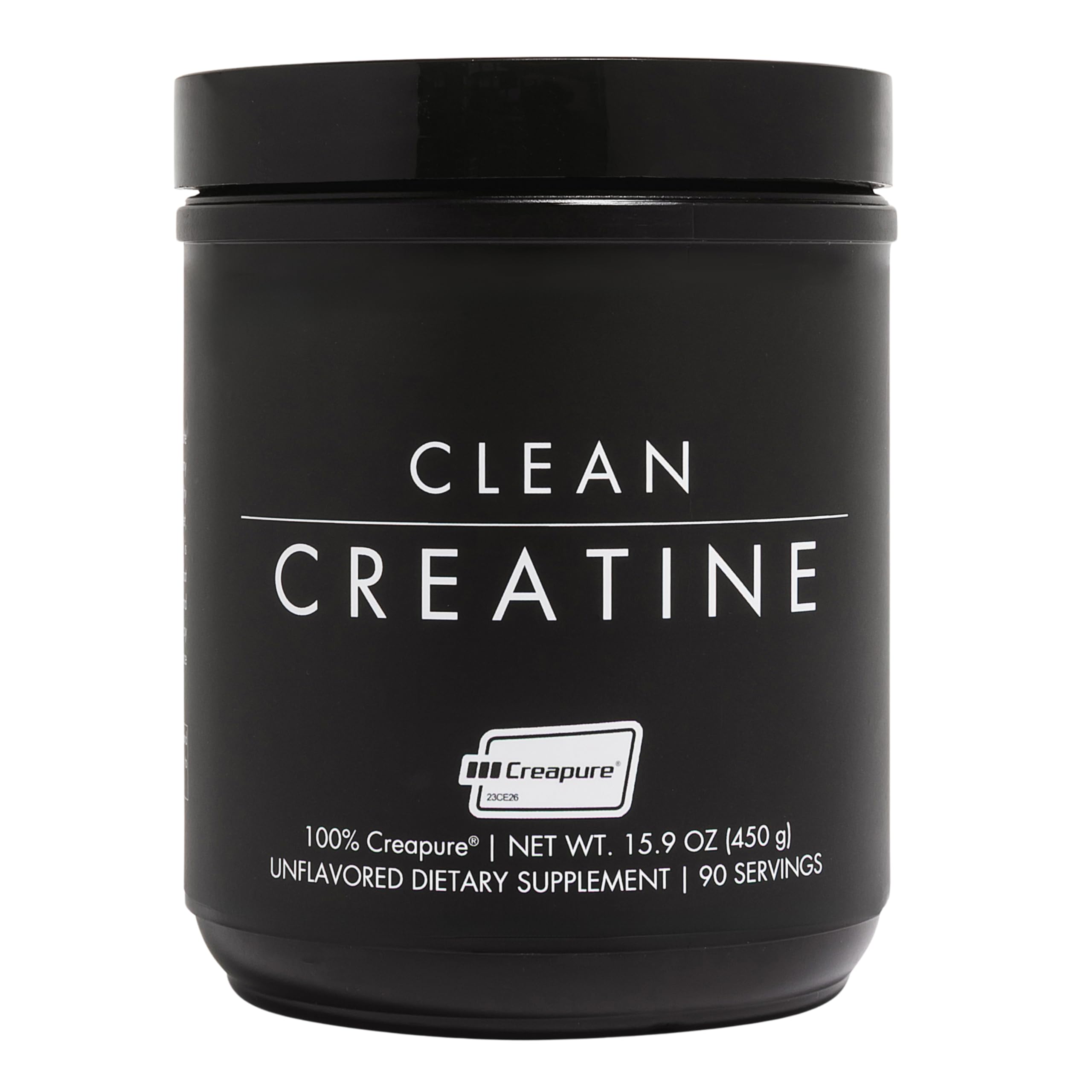 CLEAN Creatine - 100% Creapure® Creatine Monohydrate Powder for Muscle Health, Performance and Cognitive Support | 3rd Party Certified by NSF | 90 Servings | Unflavored | Vegan, Keto, and Gluten-Free CLEAN uk supplements