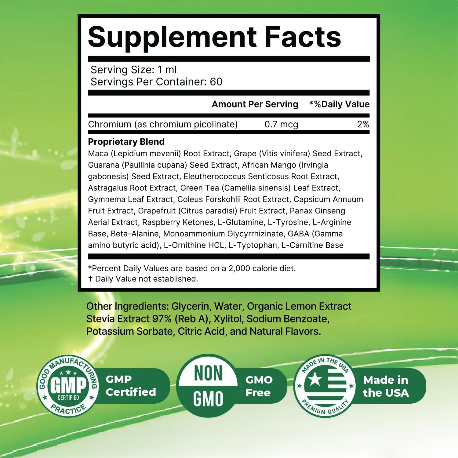 Flash Burn – Natural Plant-Based Liquid Supplement with Maca, Grape Seed, Green Tea & Ginseng – Made in USA, Non-GMO, Gluten-Free, Dairy-Free, Vegetarian - 2 Fl Oz (40 mL), 1 Month Supply Nature’s NutriWave uk supplements