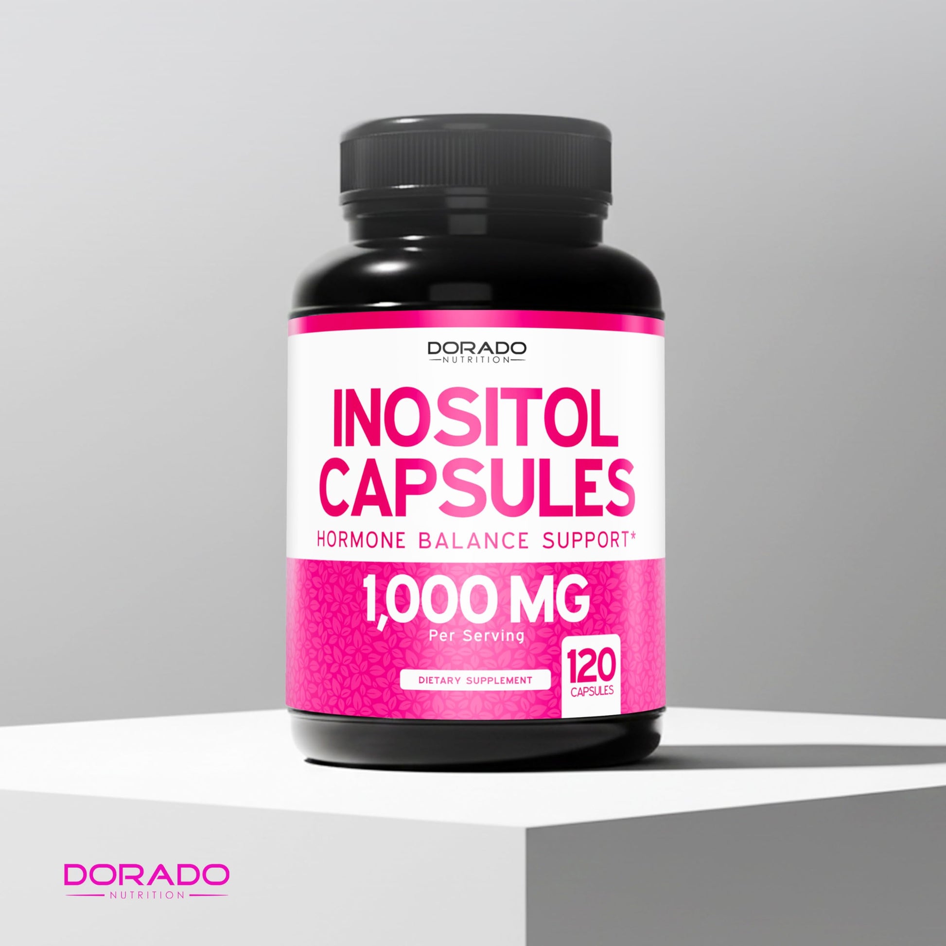 Inositol Capsules (Myo Inositol) (1000mg Per Serving 120 Capsules) Myo Inositol Supplement for Women Hormone Balance Support - Vegan Safe - Third Party Tested - Gluten Free & Made in USA (120 Count) DORADO NUTRITION uk supplements