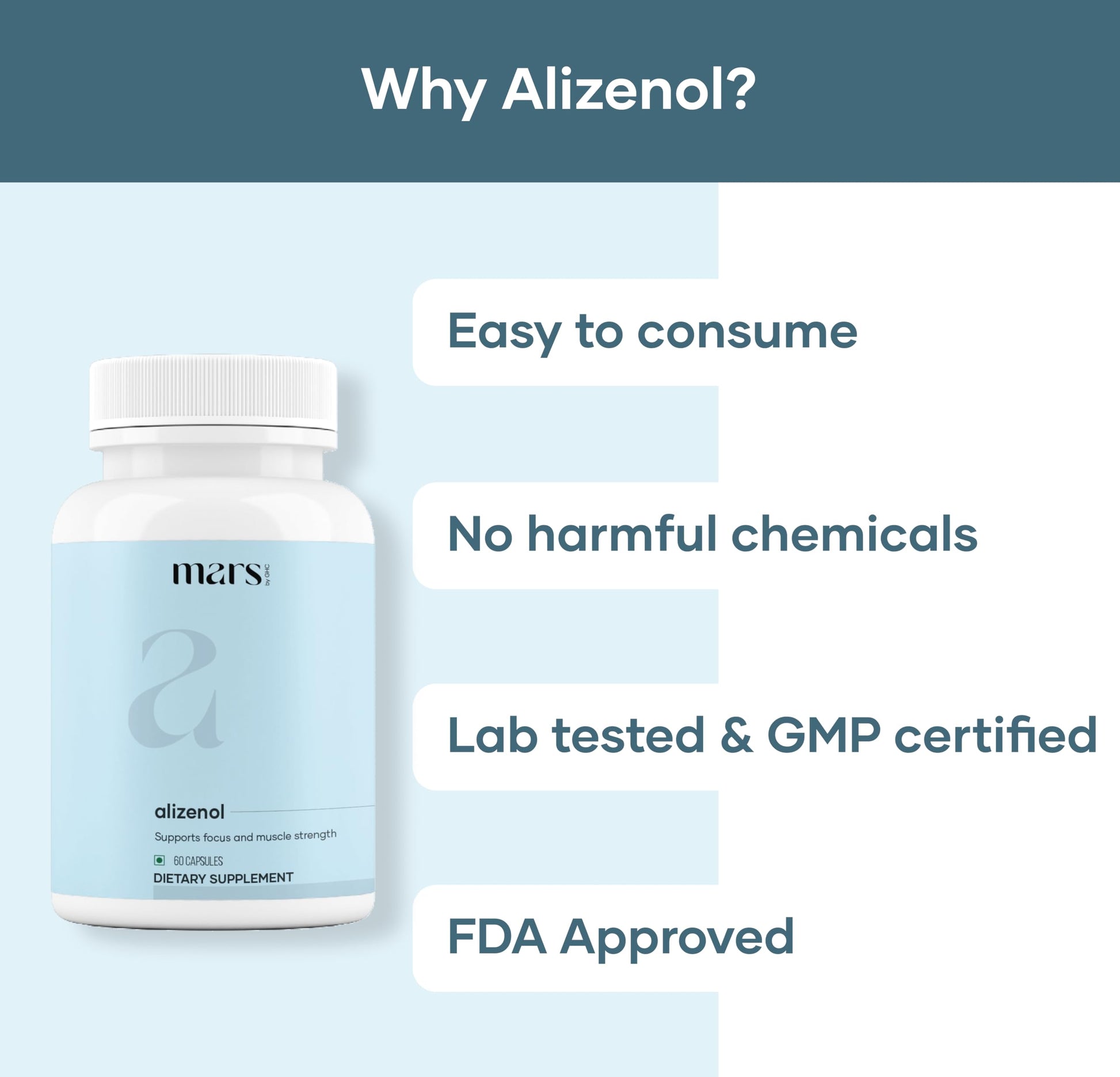 Mars Alizenol Capsules - 60 Capsules | (Pack of 3) mars by GHC uk supplements