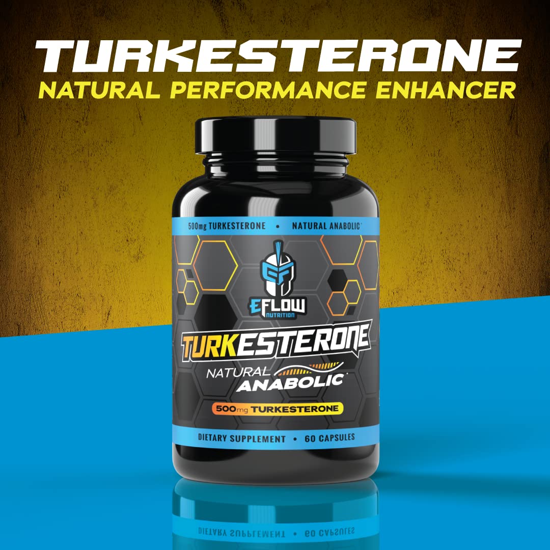 eFlow Nutrition Turkesterone (500 mg) Ajuga Turkestania Extract Complexed eFlow Nutrition uk supplements