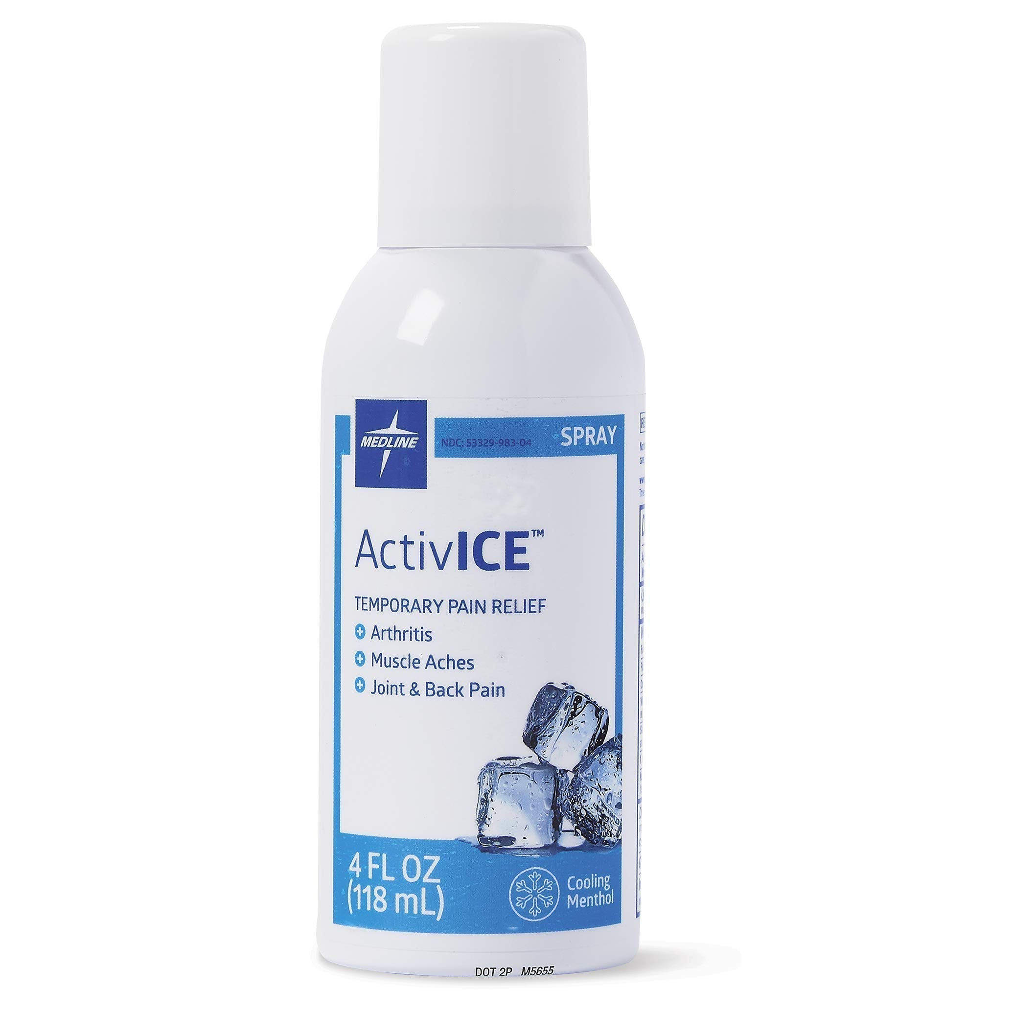 Medline ActivICE Spray Cooling Gel, Topical Pain Relief for Arthritis, Joint, Muscle, Back & Body Aches & Pain, 4 oz Medline uk supplements