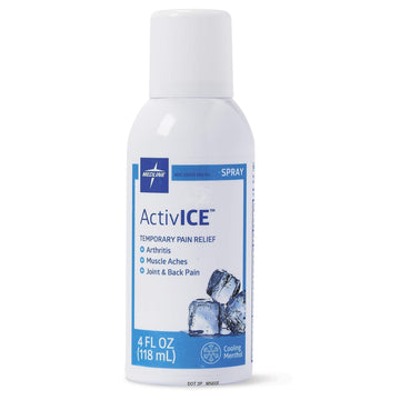 Medline ActivICE Spray Cooling Gel, Topical Pain Relief for Arthritis, Joint, Muscle, Back & Body Aches & Pain, 4 oz Medline uk supplements