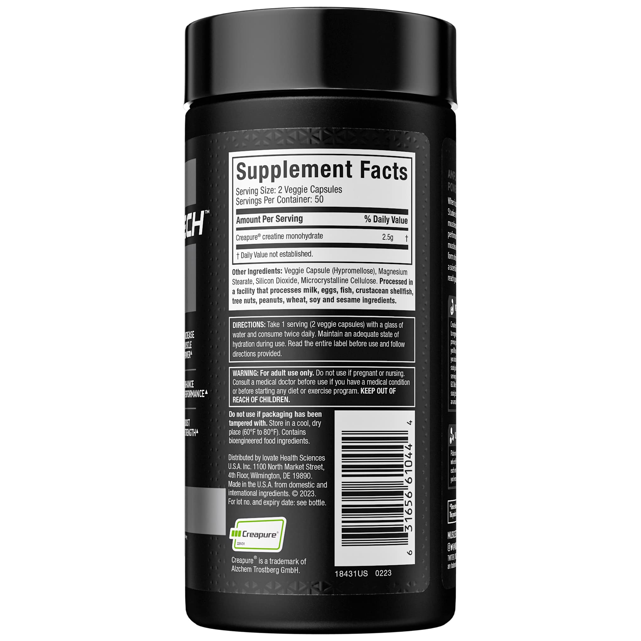 MuscleTech Platinum 100% Creatine Pills | Creatine Monohydrate Pill| | Muscle Recovery MuscleTech uk supplements
