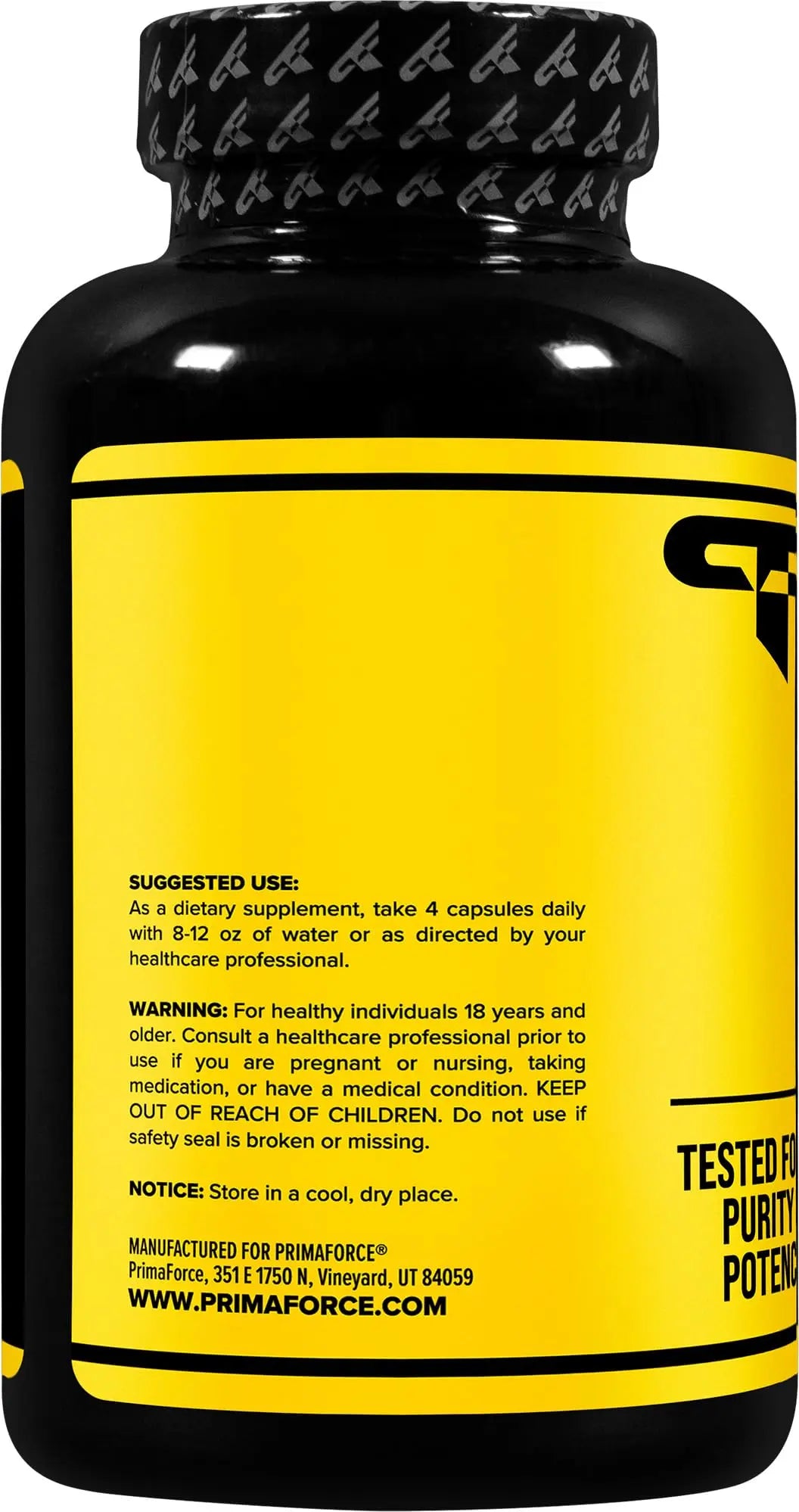 Primaforce Creatine Monohydrate Capsules - 240 Capsules, 3,000mg per Serving, Gluten Free and Non-GMO Primaforce uk supplements