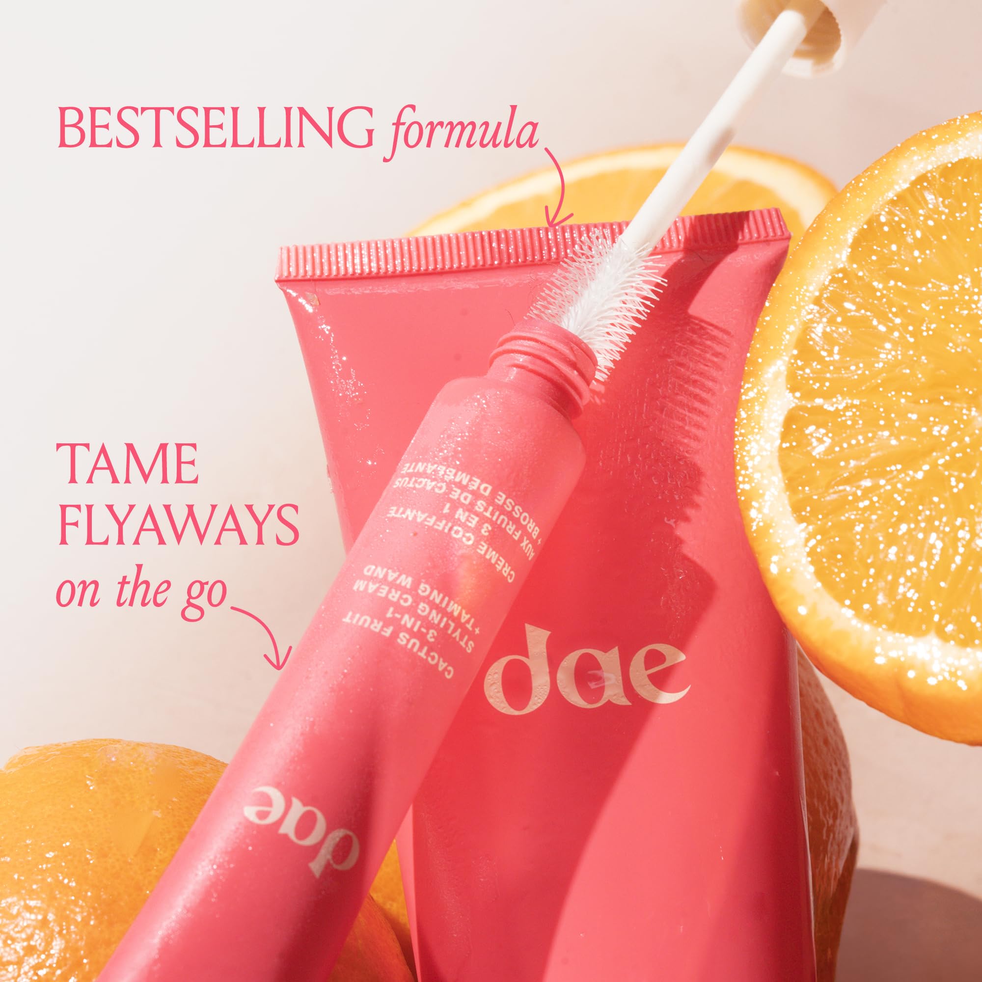 DAE Cactus Fruit 3-In-1 Styling Cream & Taming Wand - Tame Flyaways, Smooth Frizz, Style Edges (0.6 oz.) DAE uk supplements