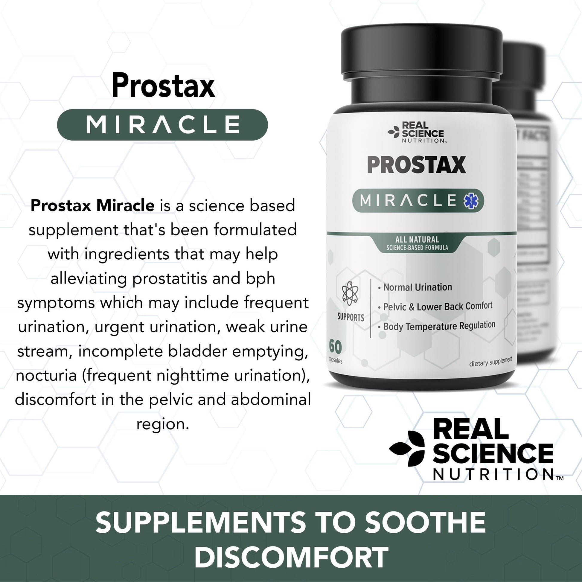 Real Science Nutrition Offers Prostax Miracle: A Natural Supplement for Bladder and Kidney Health, Mens Health Products Real Science Nutrition uk supplements