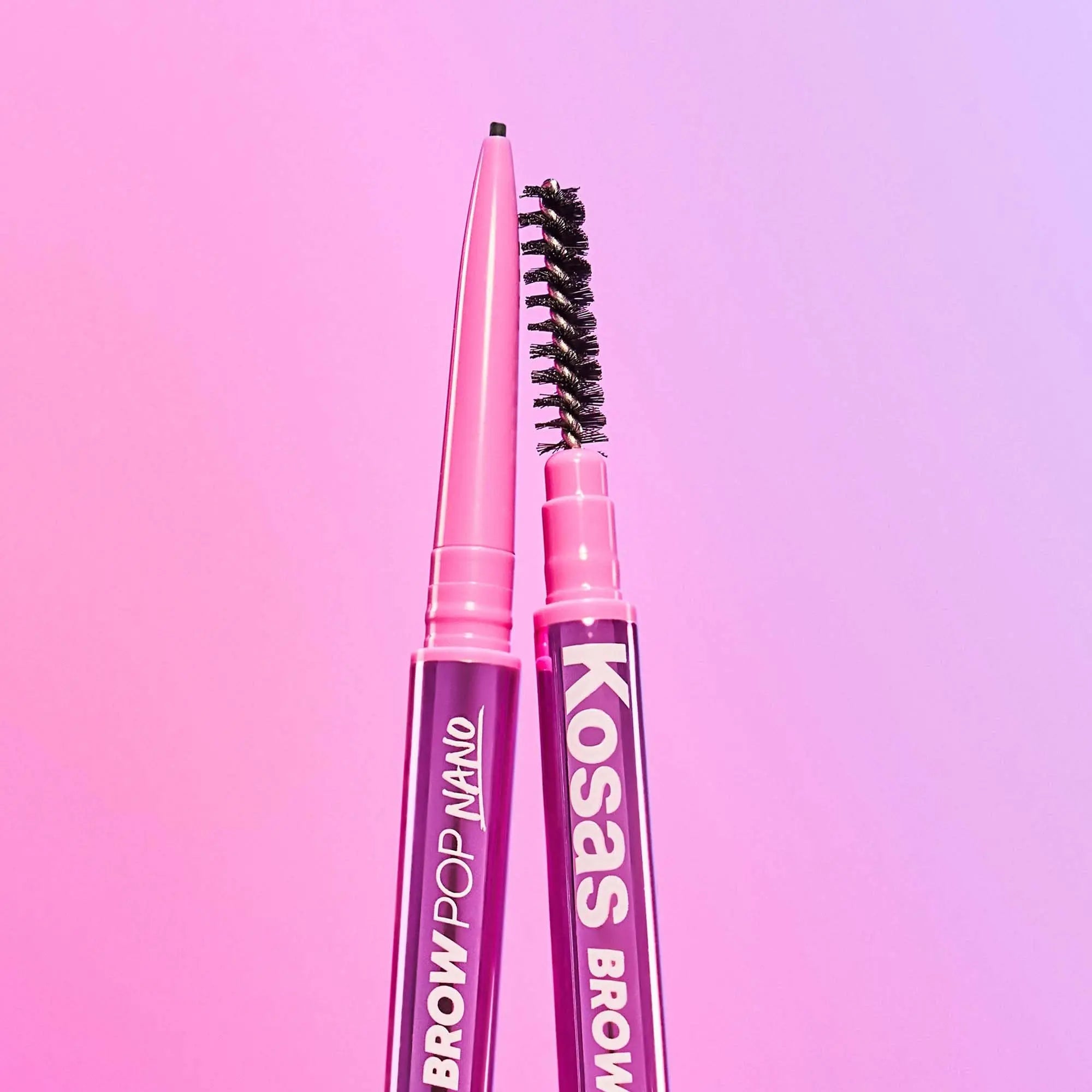 Kosas Brow Pop Nano Eyebrow Pencil – Ultra-Fine 1mm Micro Brow Pencil with Spoolie, Medium Brown Kosas uk supplements