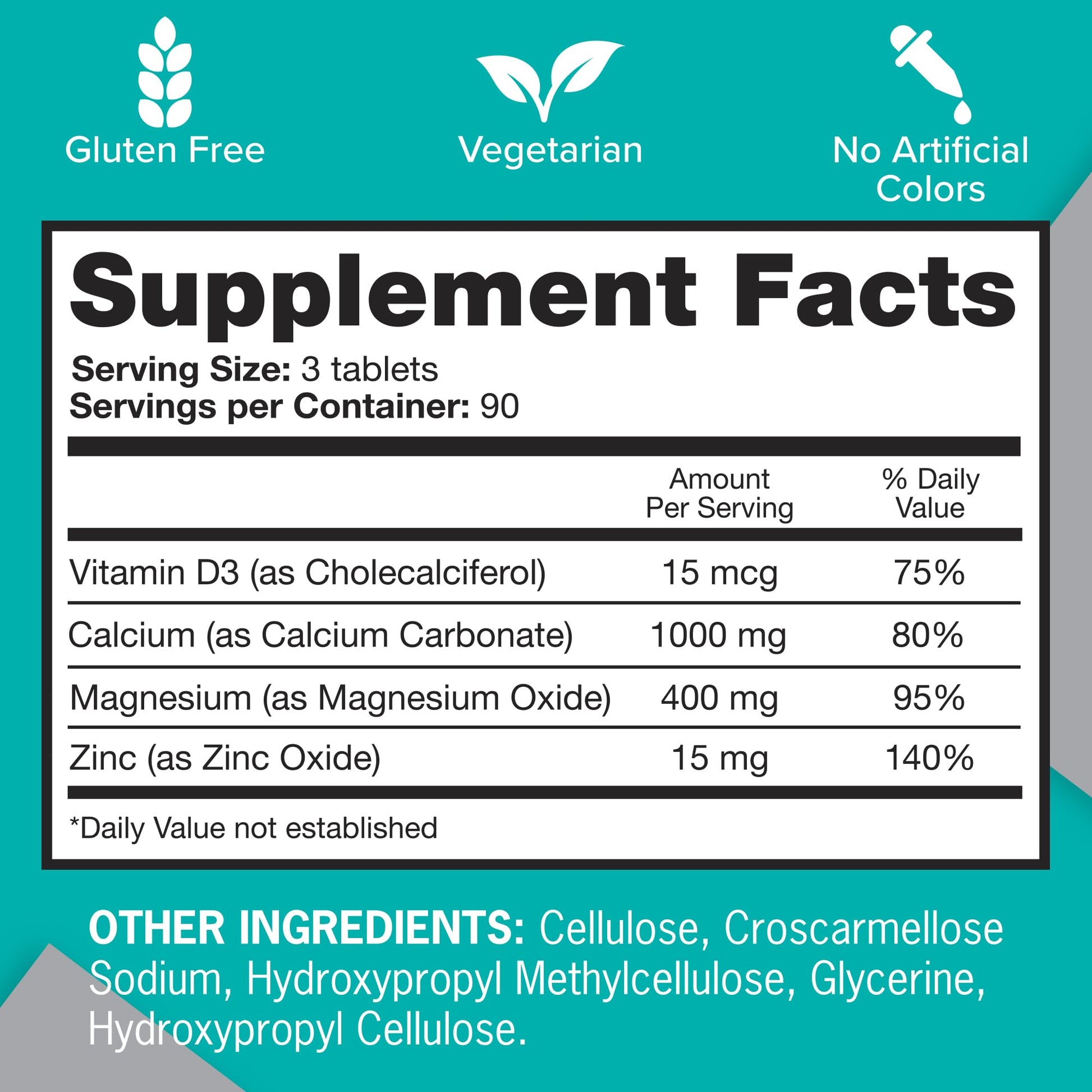 Qunol Calcium 3 in 1 Tablets with Calcium, Magnesium & Zinc for Immune Support, Bone Qunol uk supplements