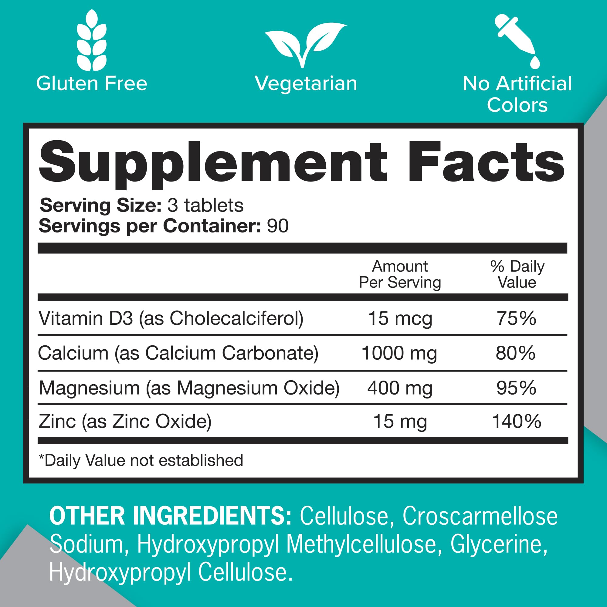 Qunol Calcium 3 in 1 Tablets with Calcium, Magnesium & Zinc for Immune Support, Bone Qunol uk supplements