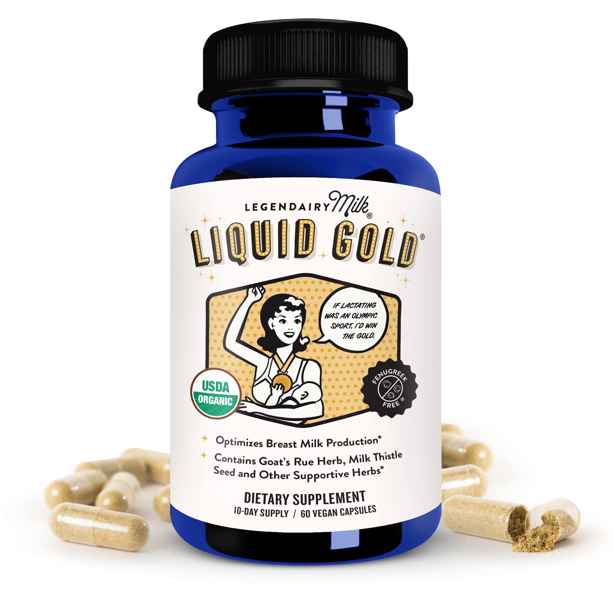 Legendairy Milk Liquid Gold Lactation Supplement, Organic Goat's Rue Lactation Legendairy Milk uk supplements