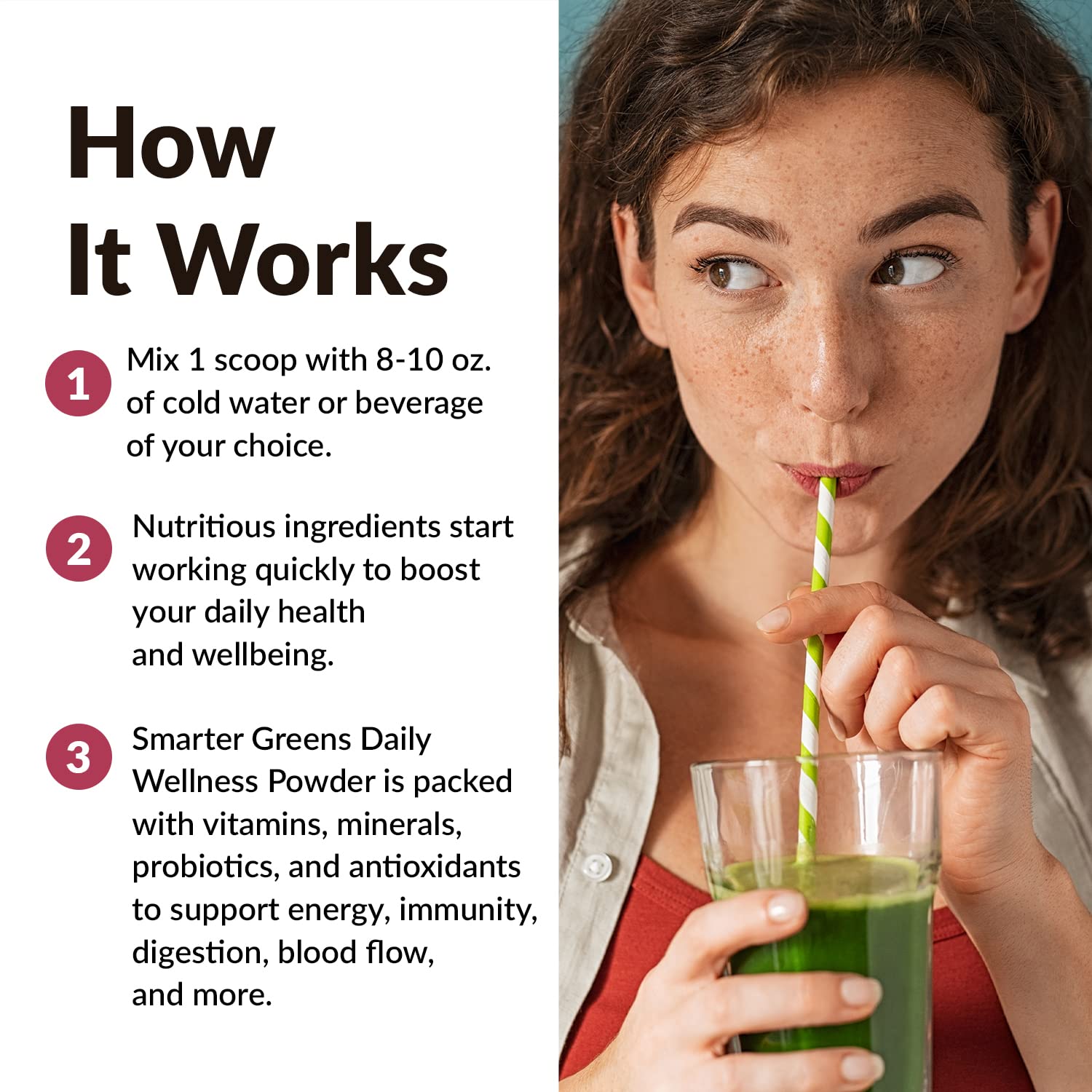 FORCE FACTOR Smarter Greens Daily Wellness Powder to Support Energy, Immunity & Digestion Force Factor uk supplements
