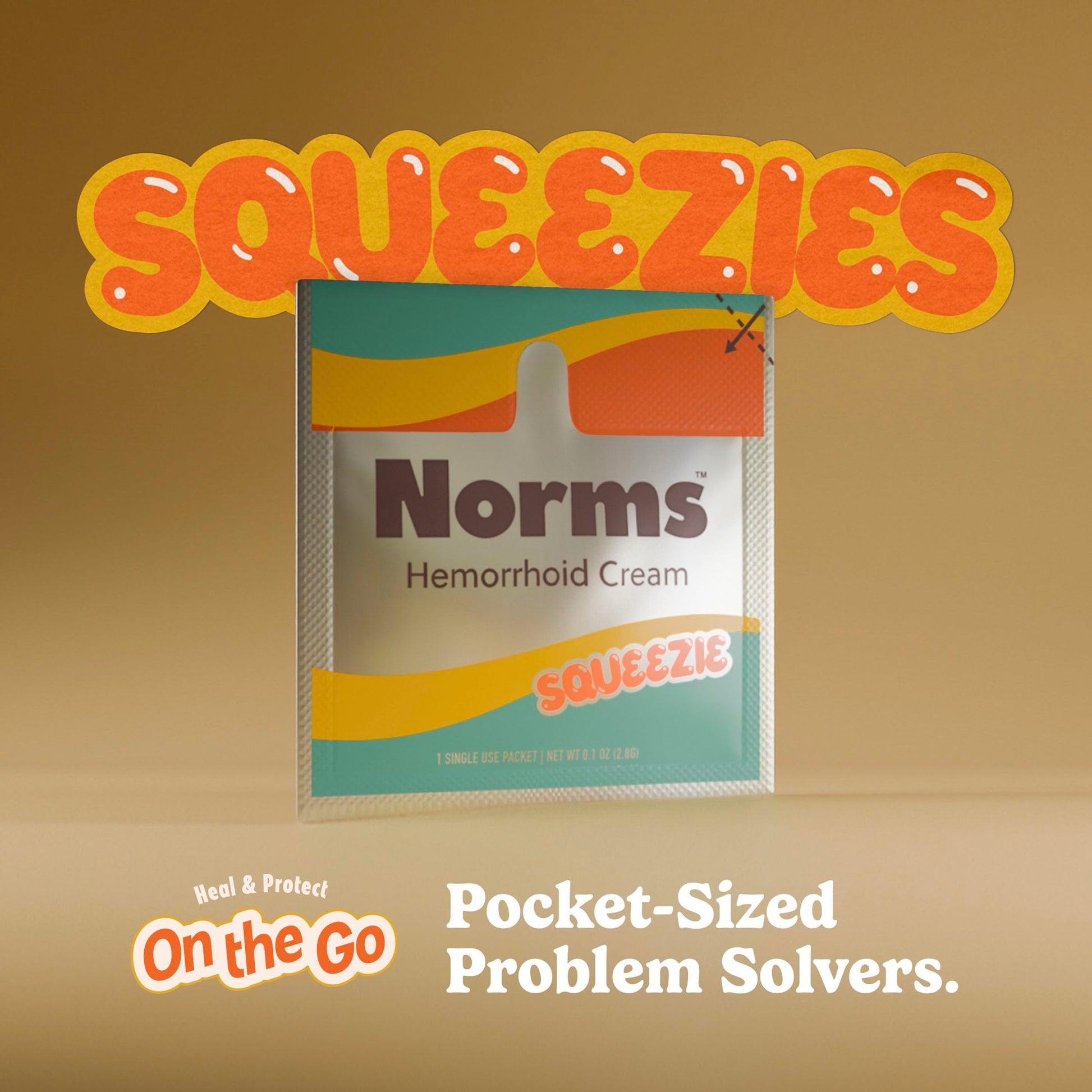 Norms Squeezies Lidocaine Hemorrhoid Cream, Discreet Single Use Travel Packets, 5% Lidocaine, Phenylephrine, Aloe and Glycerin – Numbing, Soothing & Swelling Relief On the Go, 5 Count Norms uk supplements