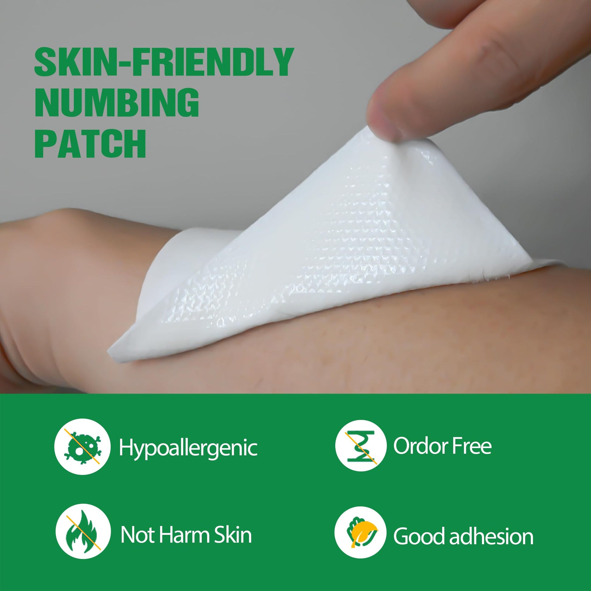 CARELAND Lidocaine Gel Patch, 18 Count Maximum Strength Pain Patches for Muscle Relief in Neck Knee Back and Shoulders Unscented Numbing Patch for Soothing Nerves, Joints CARELAND uk supplements
