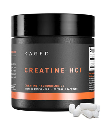 Kaged Creatine HCl Capsules | 7X Concentrated vs Mono | Muscle Building & Recovery | High Absorption | No Bloating | Creatine for Men & Women Kaged uk supplements