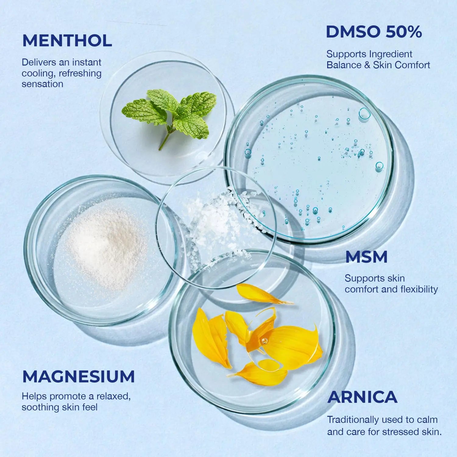 PURESKIN DMSO Relief Cream – Pharmaceutical Grade Fast-Absorbing Cooling Formula for Active Lifestyles – Lightweight Cream with Arnica, MSM, Magnesium, Menthol & Aloe, 4 oz PURESKIN uk supplements