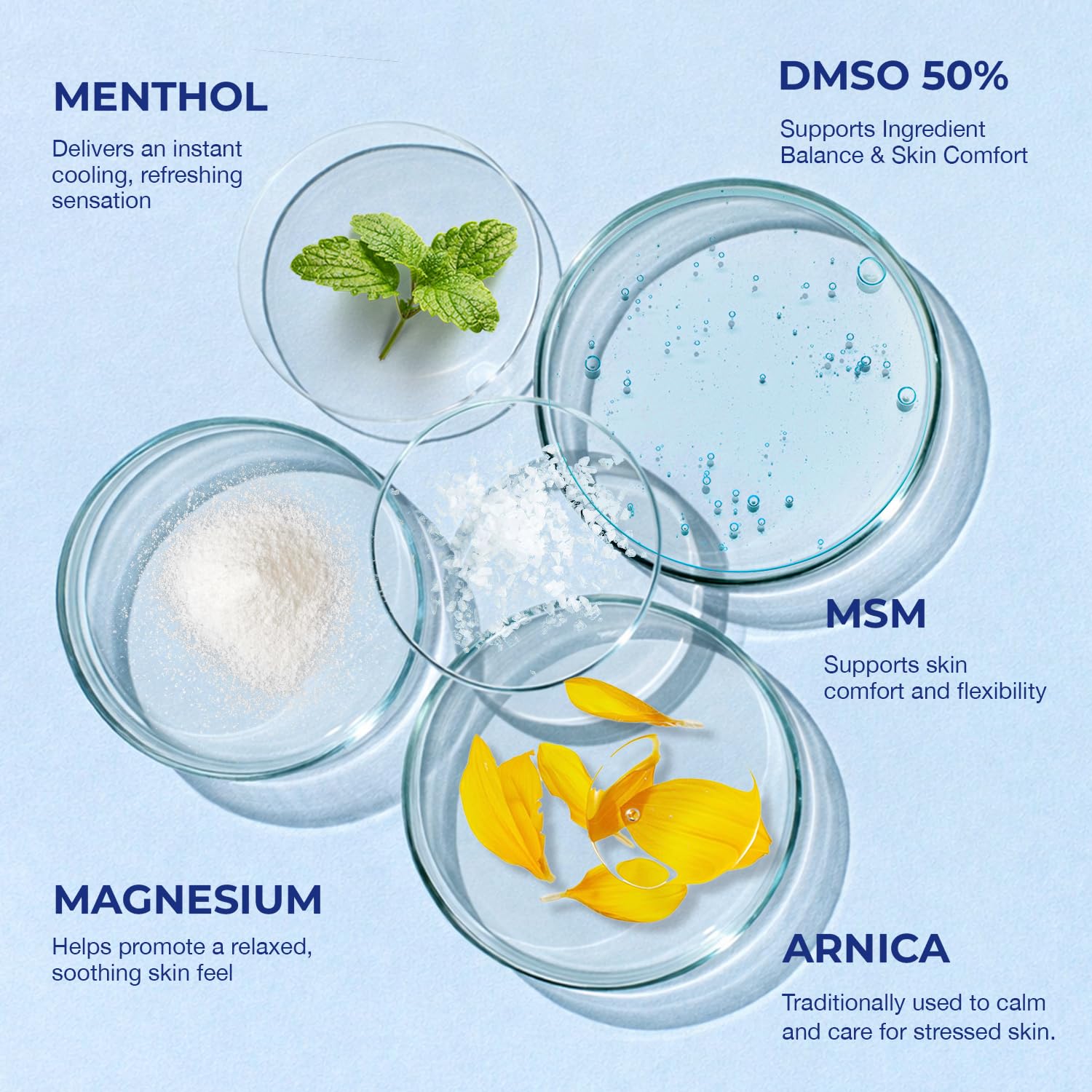 PURESKIN DMSO Relief Cream – Pharmaceutical Grade Fast-Absorbing Cooling Formula for Active Lifestyles – Lightweight Cream with Arnica, MSM, Magnesium, Menthol & Aloe, 4 oz PURESKIN uk supplements
