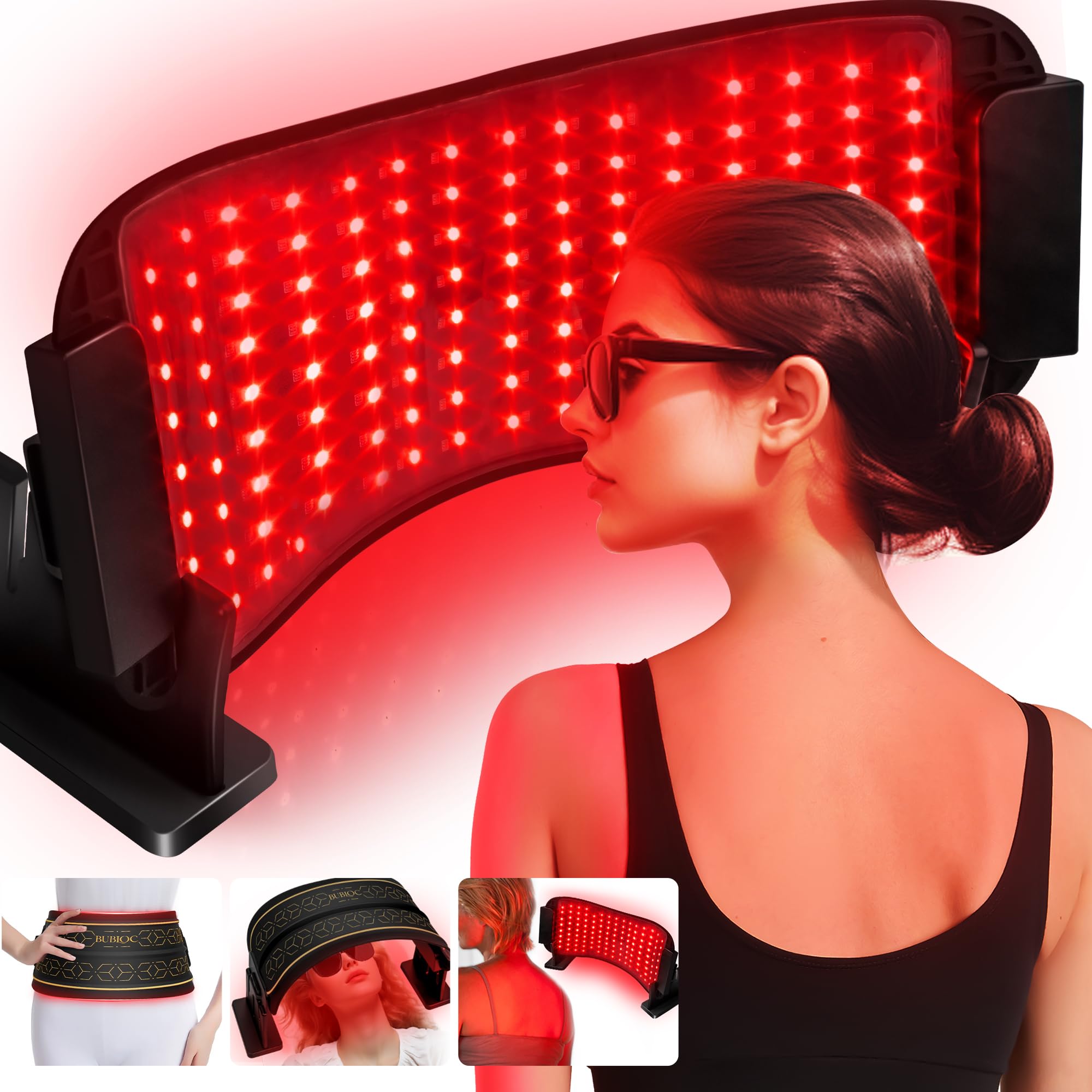 Multifunction Infrared Red Light Therapy for Body and Face, Near-Infrared 850 Red Light Therapy, Cordless ZagMufe uk supplements