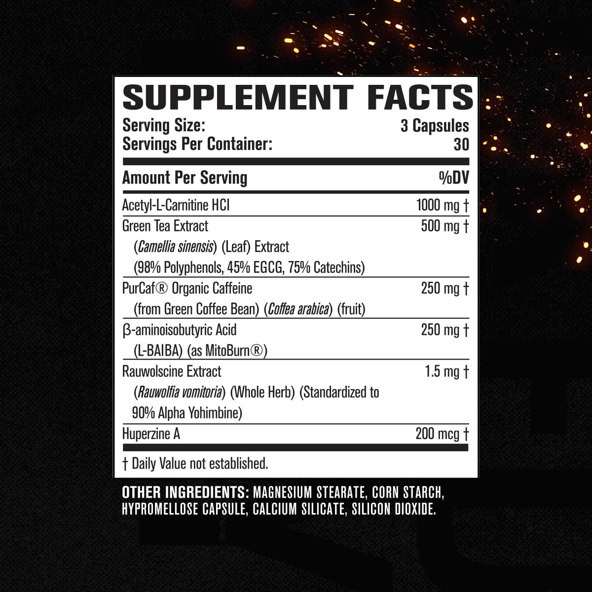 Jacked Factory Burn-XT Max - High-Performance Thermogenic Fat Burner & Appetite Suppressant for Weight Loss w/PurCaf Organic Caffeine, MitoBurn, Green Tea Jacked Factory uk supplements