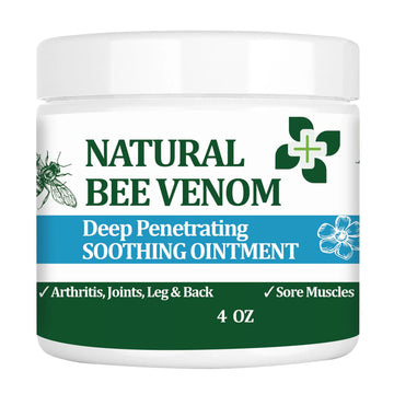 PIBIOOMAP Natural Bee Venom Joint & Muscle & Bone Release Oniment - Homeopathic Remedy - Fast Acting Release for Back, Neck, Hand, Feet, Knee, Muscle, Shoulder, Nerve, Ankle, Foot PIBIOOMAP uk supplements