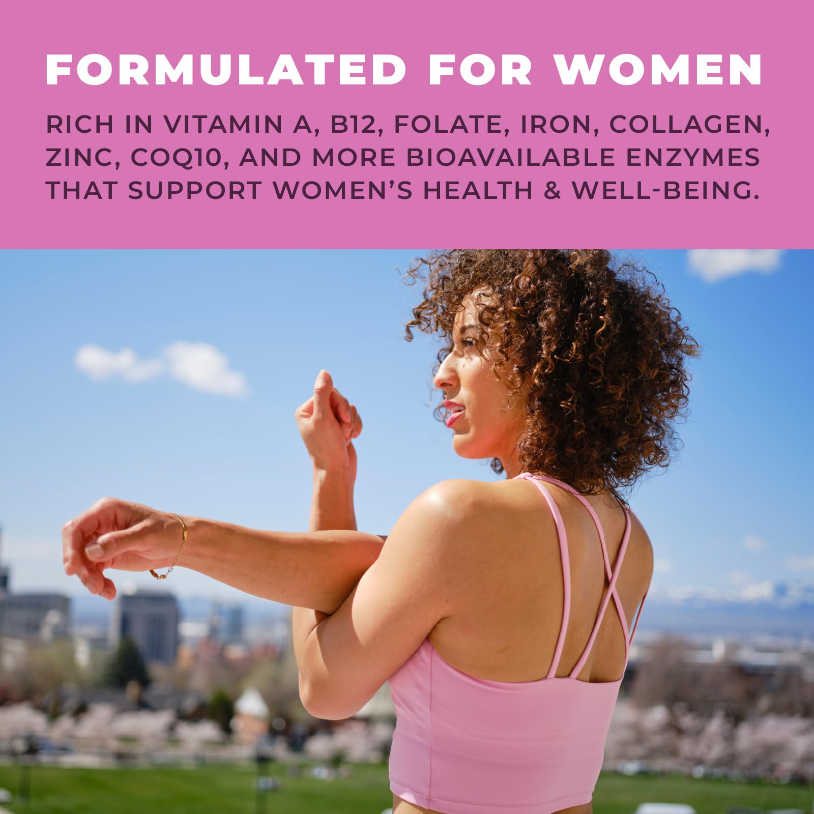 Beef Organ Supplement for Women - Beef Liver, Kidney, Heart and Uterus Tissue, Supports Women's Overall Energy and Health - Pasture Raised in New Zealand - No Fillers or Flow Agents - 120 Capsules Left Coast Performance uk supplements