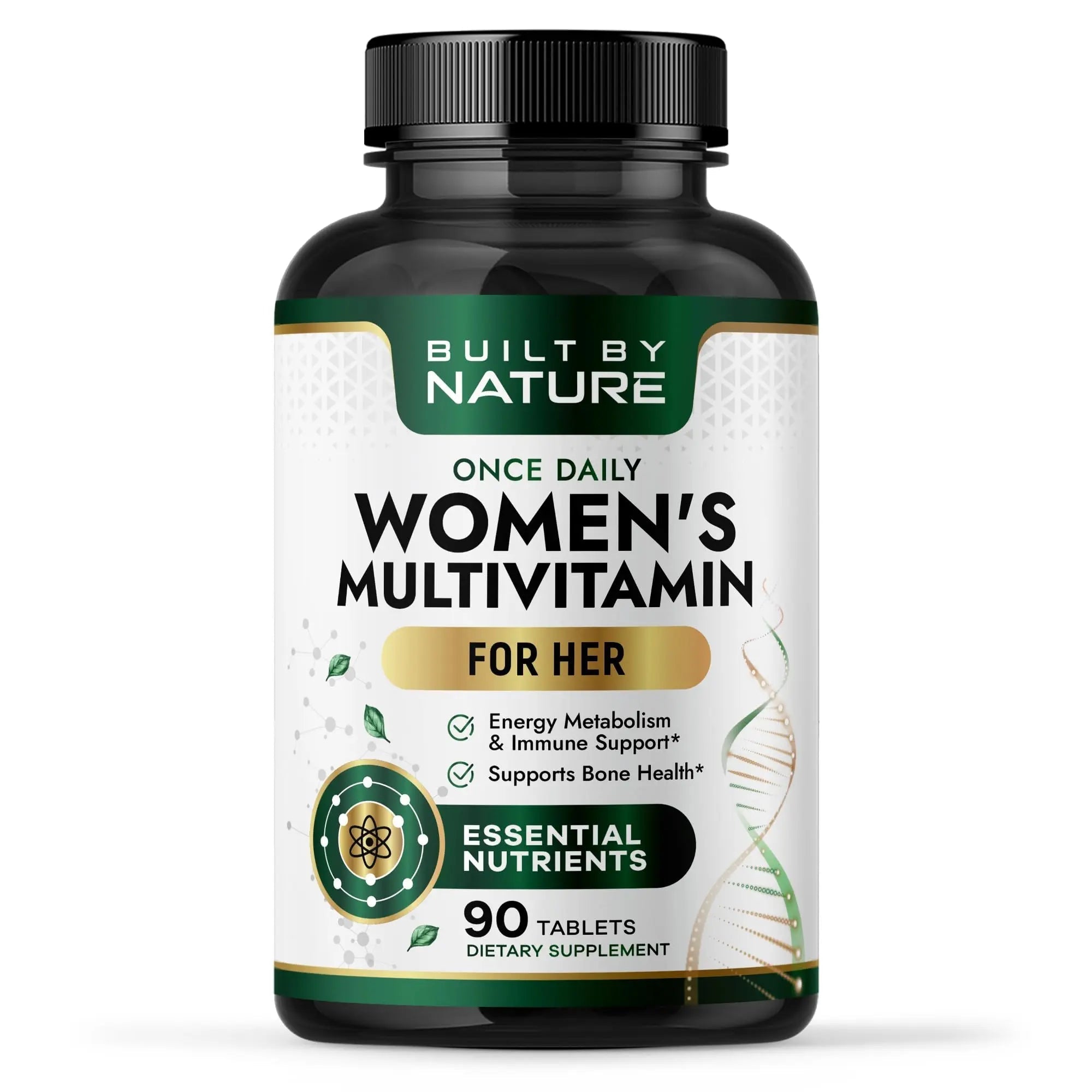 Built by Nature Multivitamin for Women – Daily Womens Multivitamin Supplement with Essential Vitamins & Minerals Built by Nature uk supplements